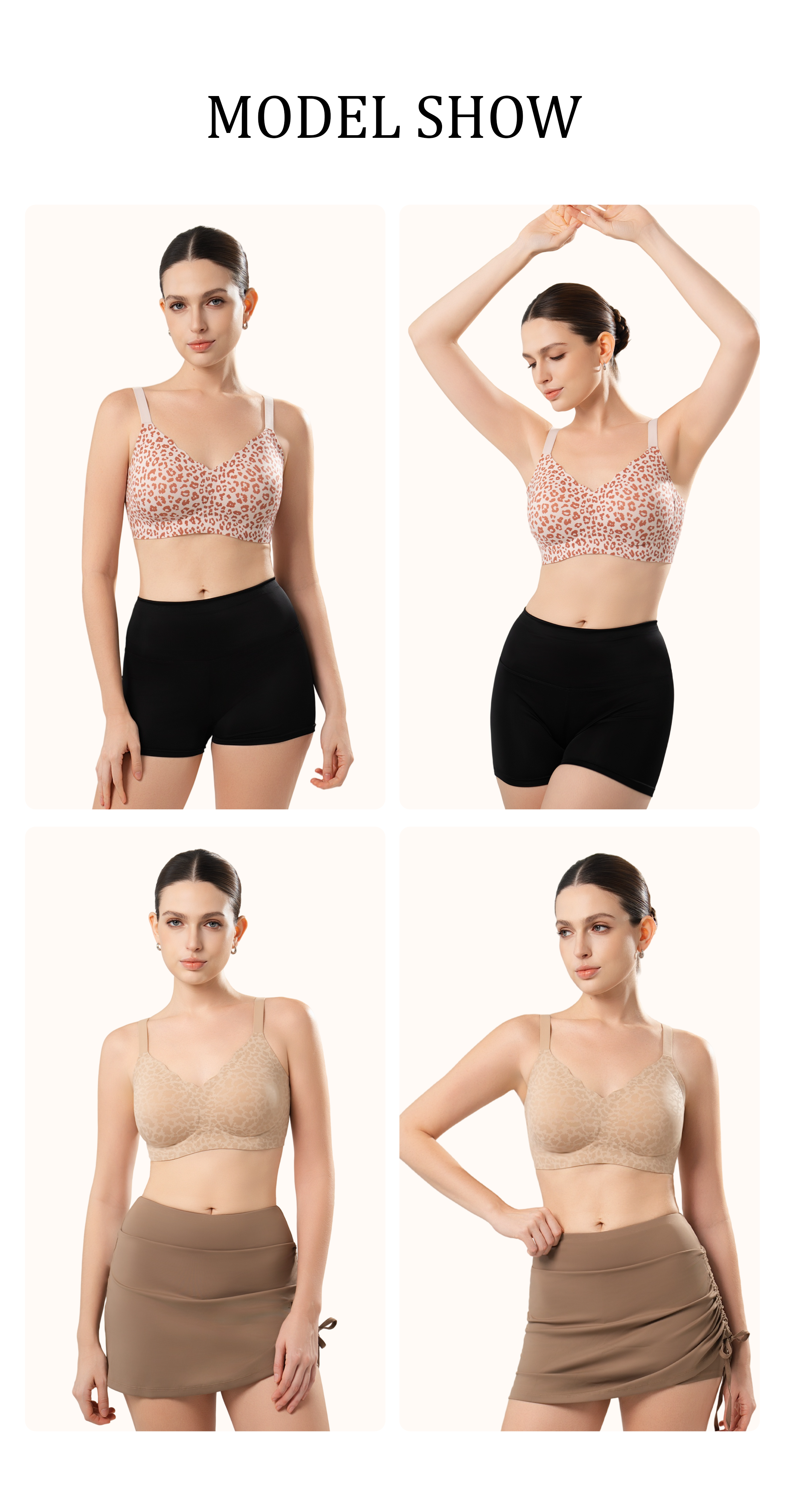 Deep V Jelly Bra No Underwire