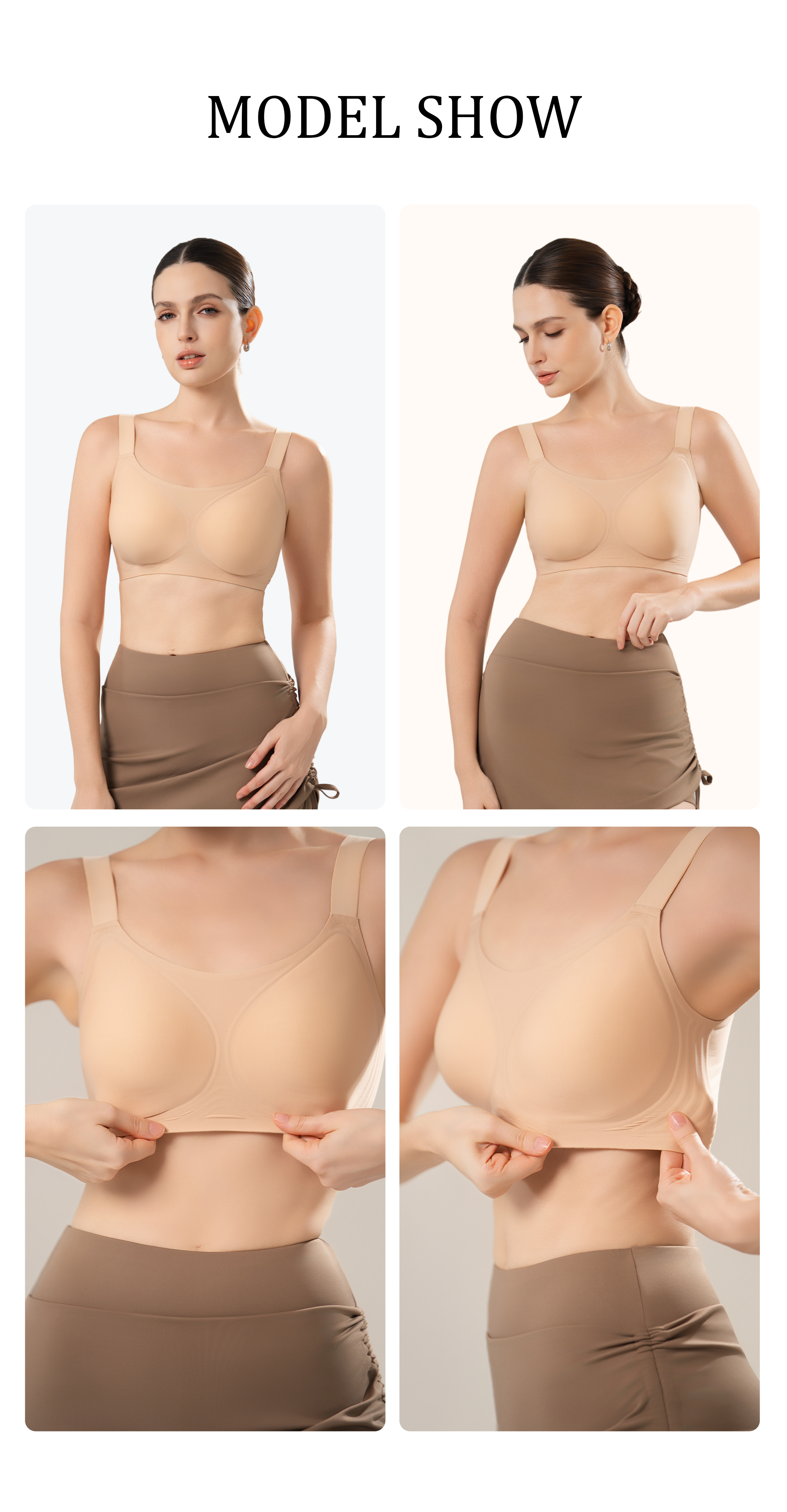 PreviousNext Seamless Everyday Jelly Bra