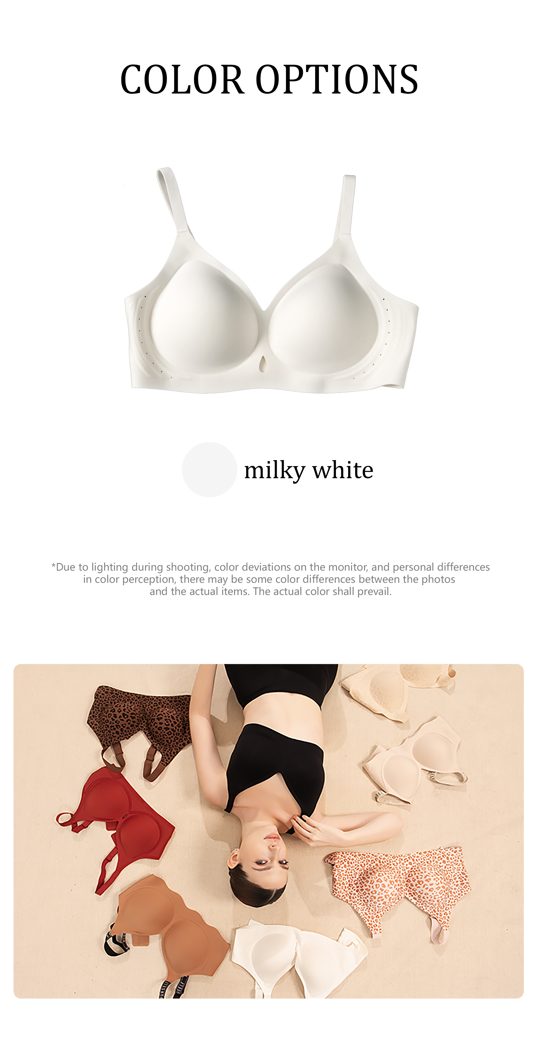 Seamless Full Coverage Convertible Bra