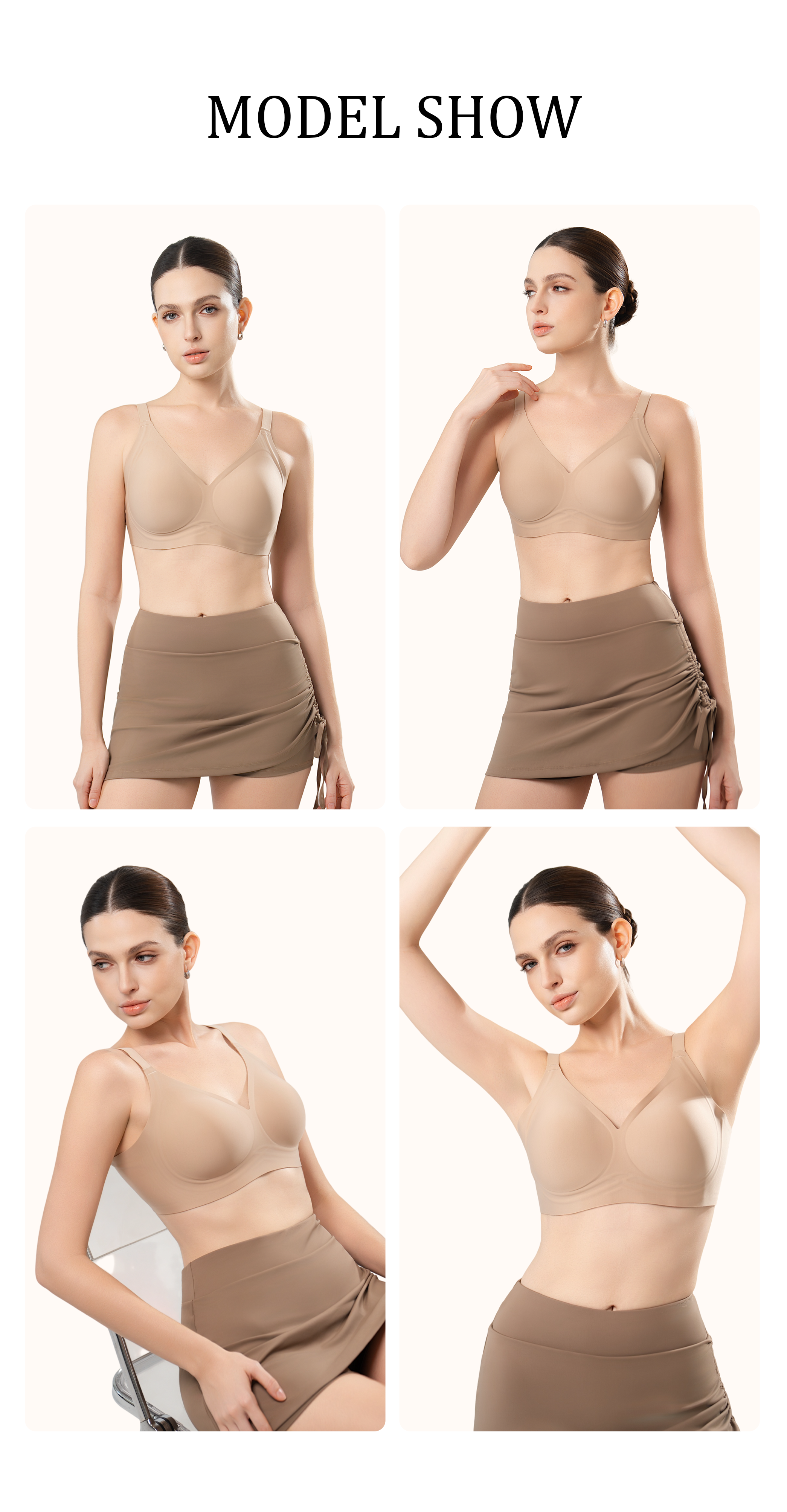 Seamless Full Coverage Convertible Bra
