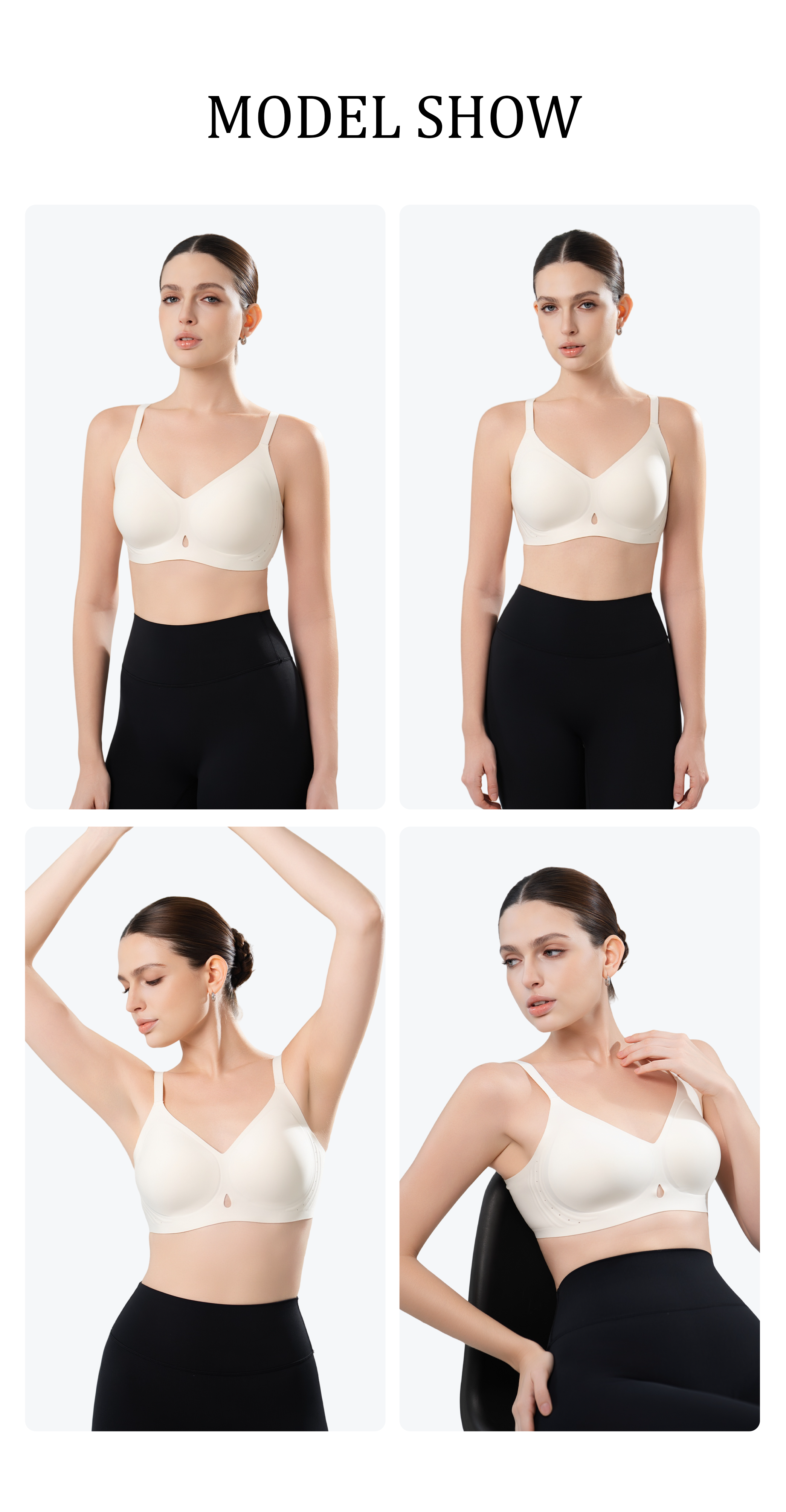 Seamless Full Coverage Convertible Bra