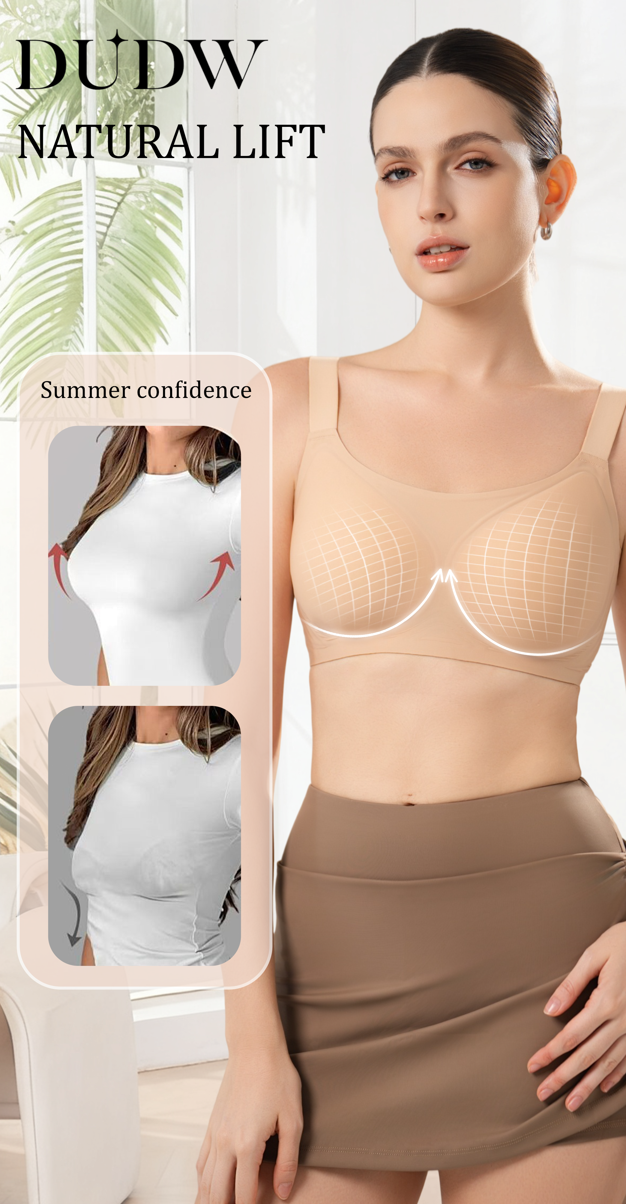 PreviousNext Seamless Everyday Jelly Bra