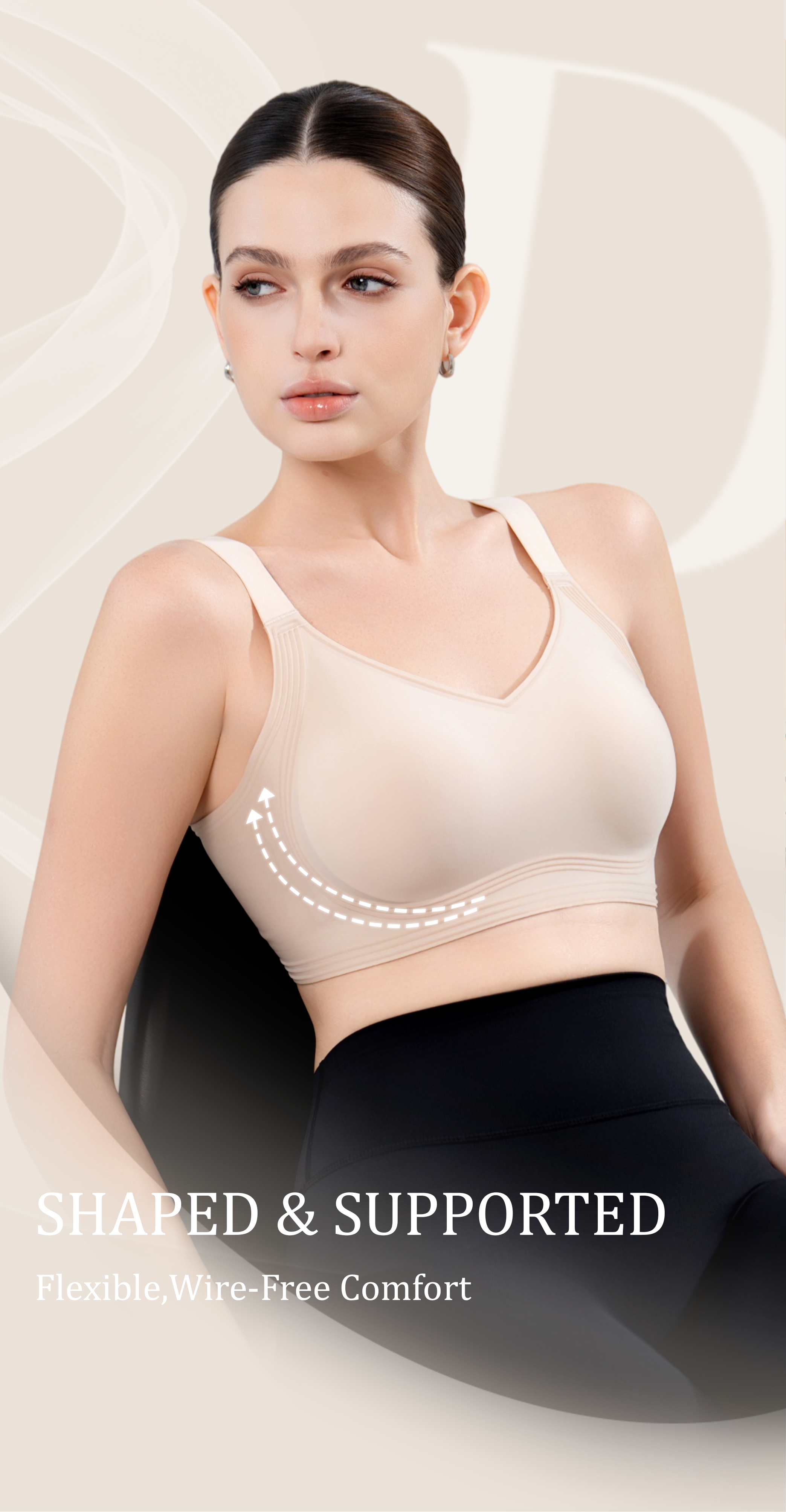 Full Coverage Push Up Jelly Bra