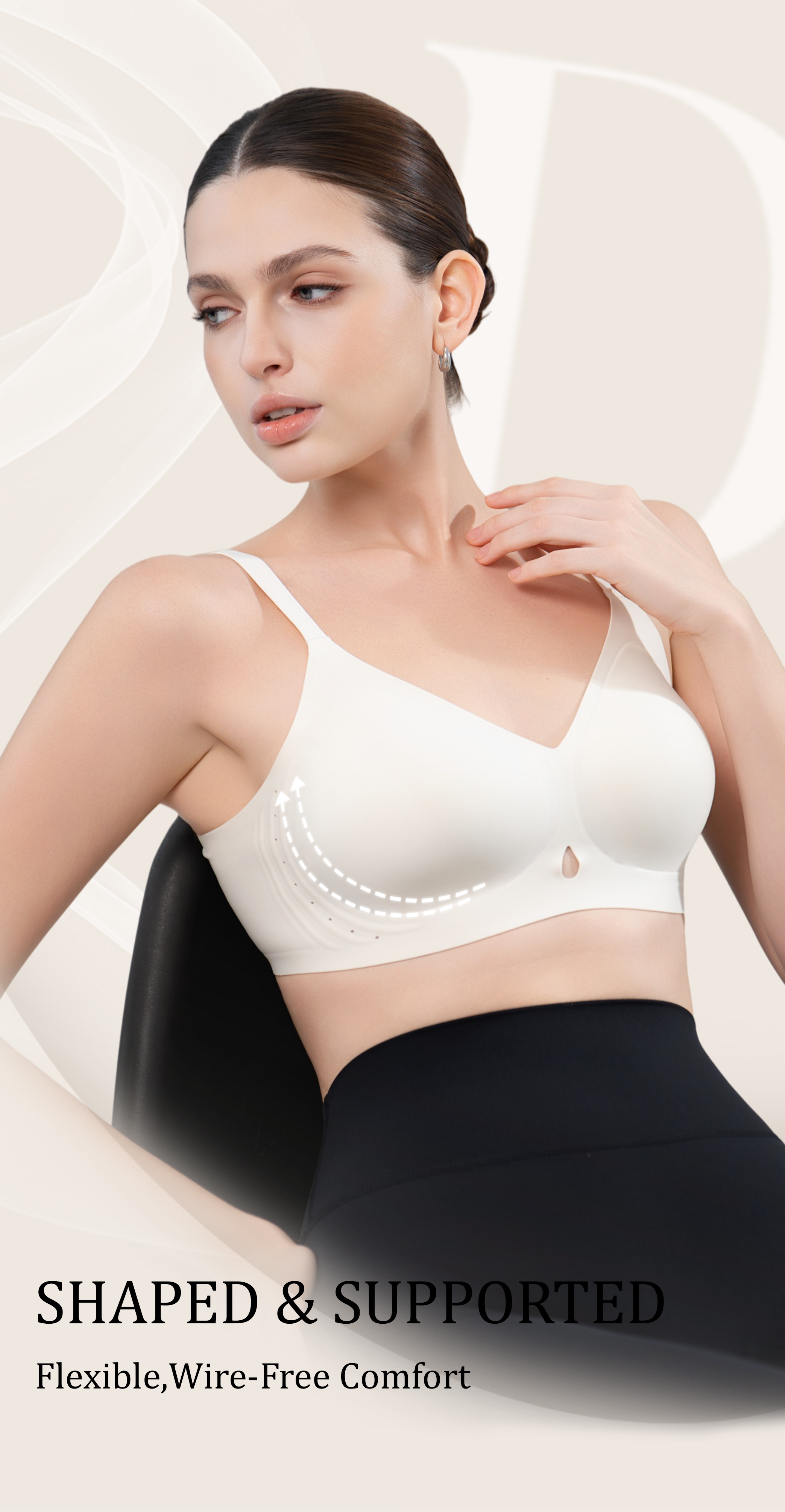 Seamless Full Coverage Convertible Bra