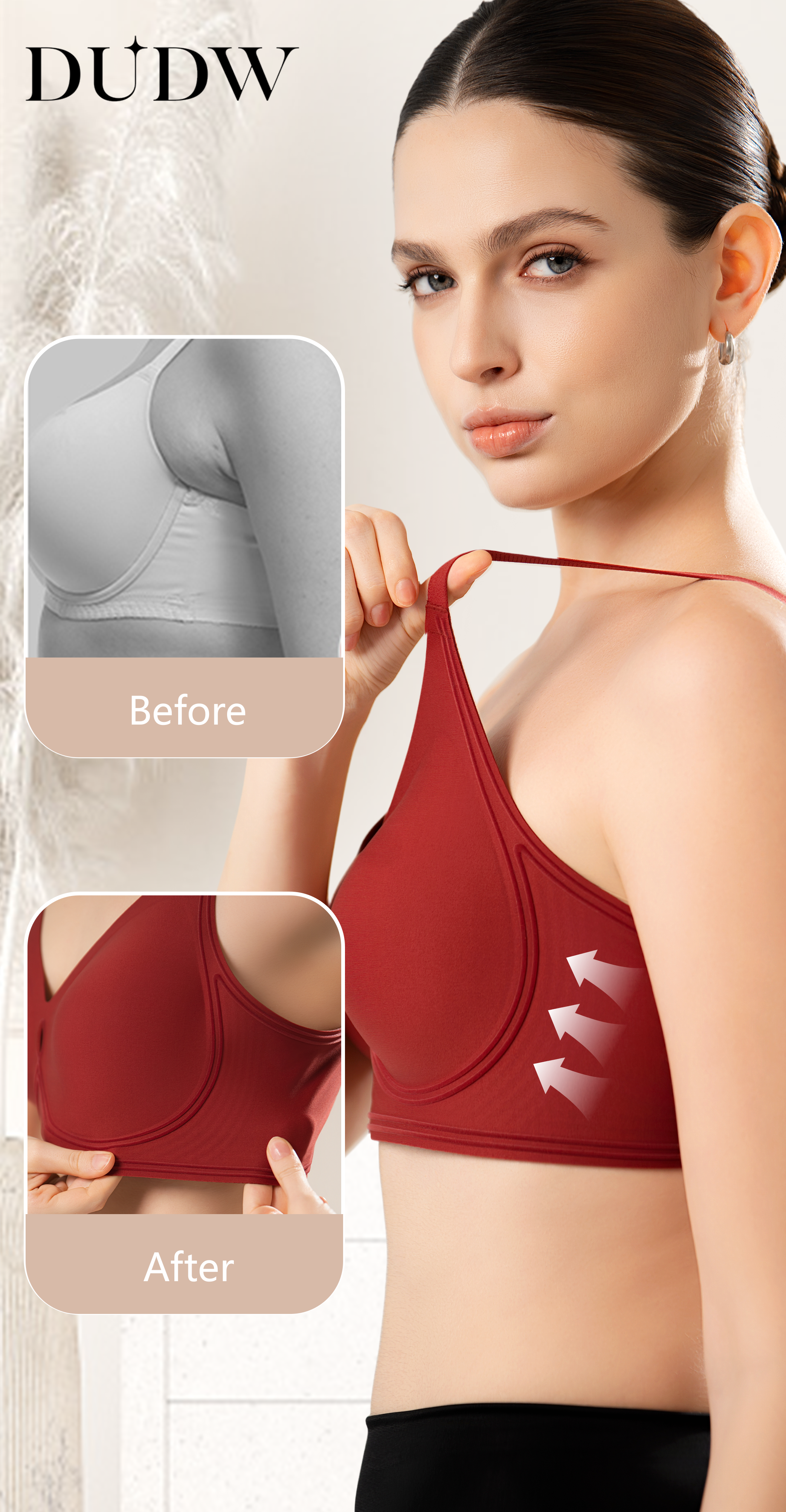 Seamless Full Coverage Convertible Bra