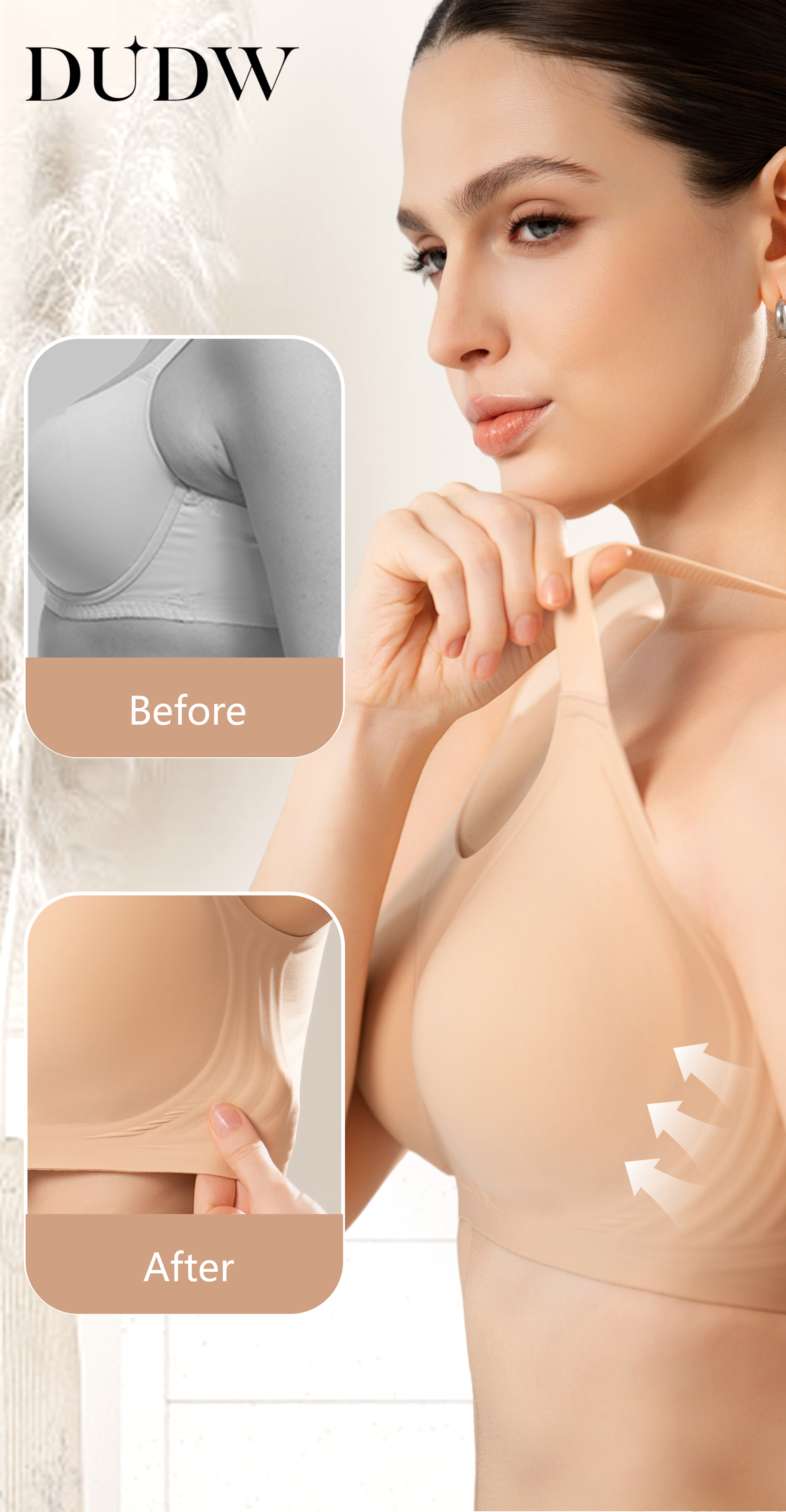 PreviousNext Seamless Everyday Jelly Bra