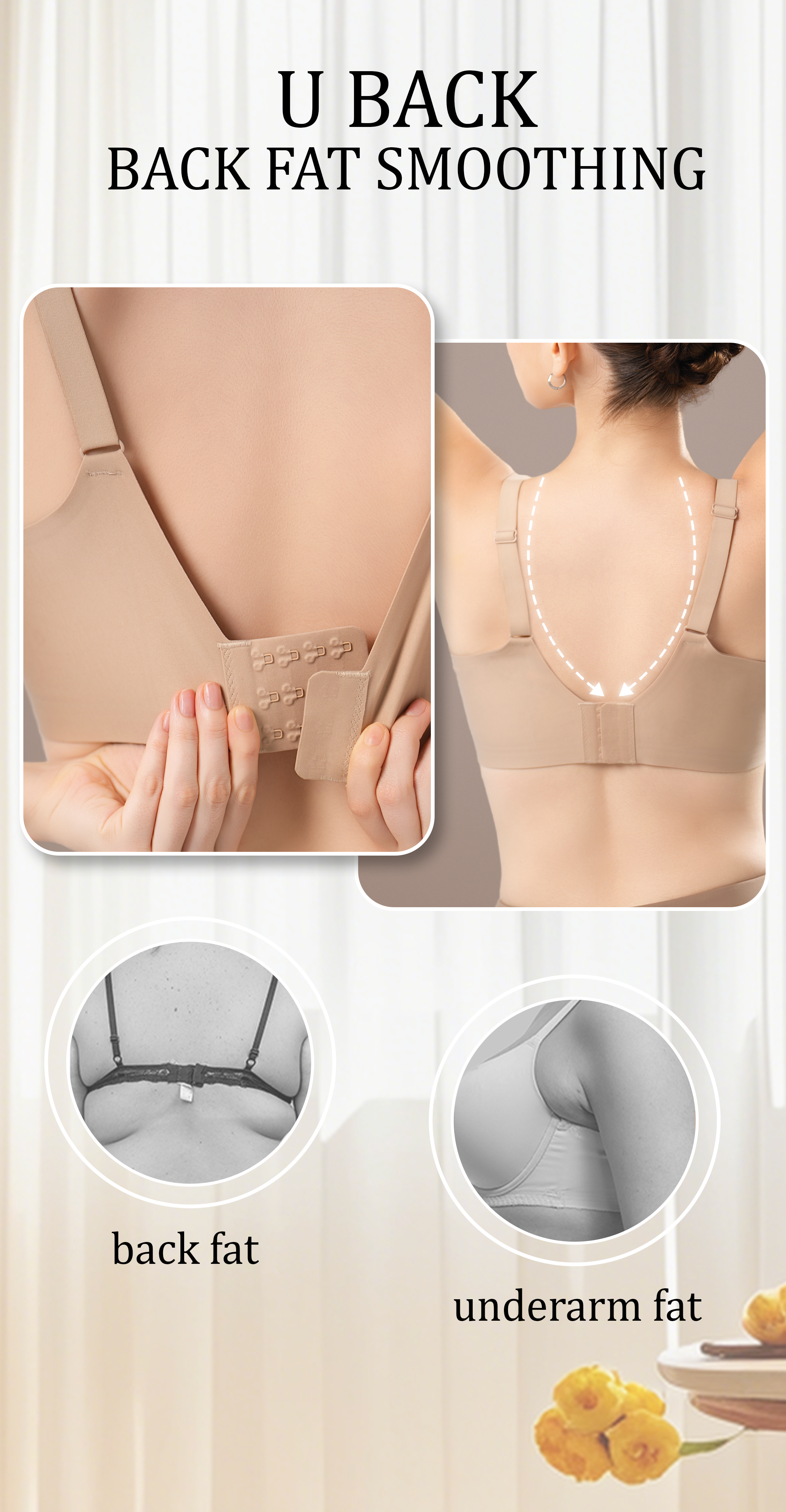 Seamless Full Coverage Convertible Bra