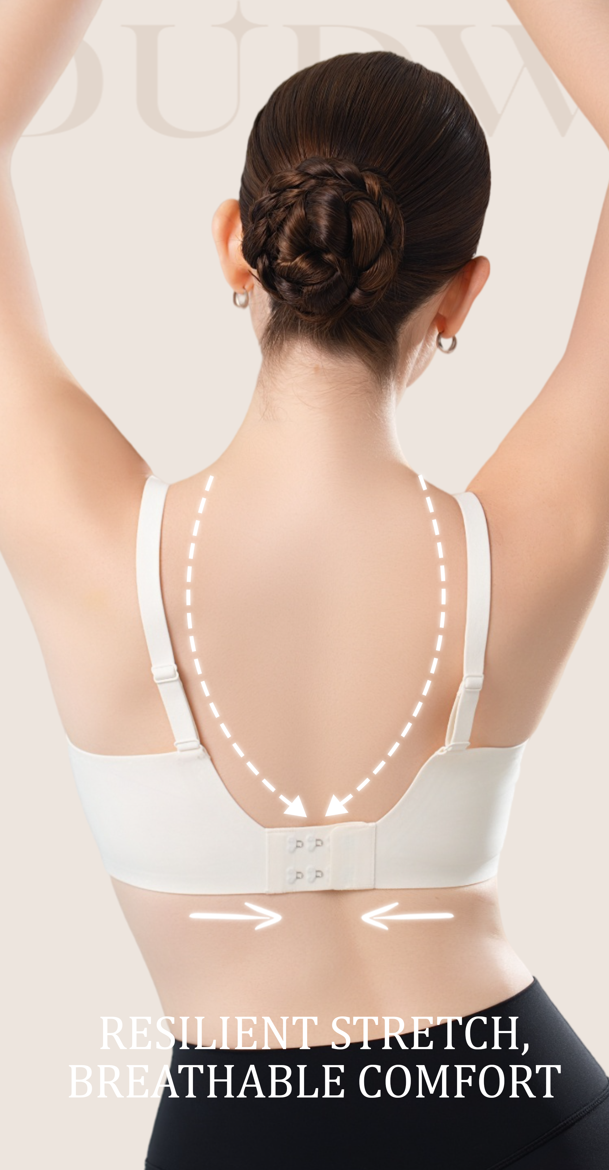 Seamless Full Coverage Convertible Bra