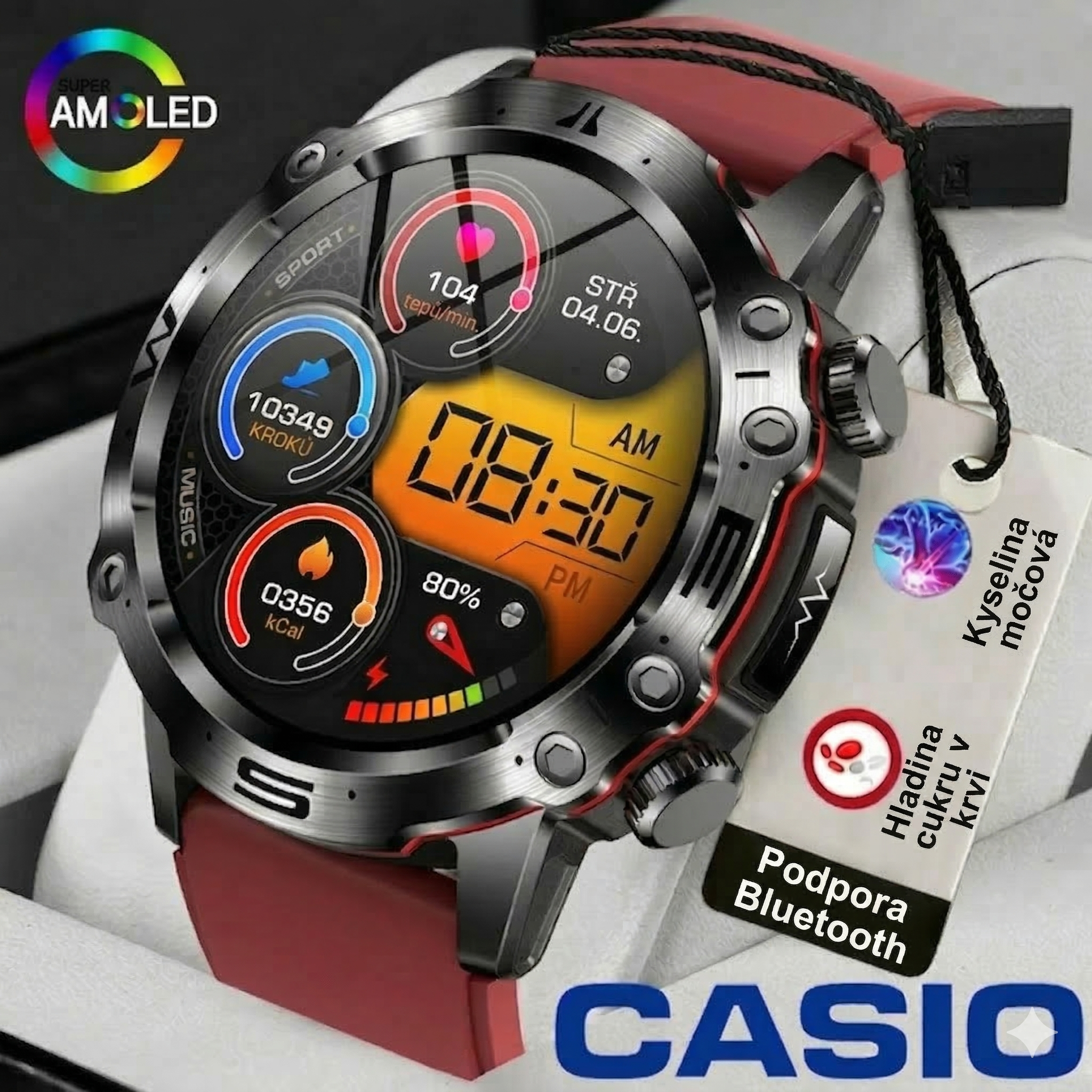 ❤⌚Casio 2026: Váš osobní strážce zdraví. Měření cukru, tlaku a cholesterolu bez odběrů 🩺
