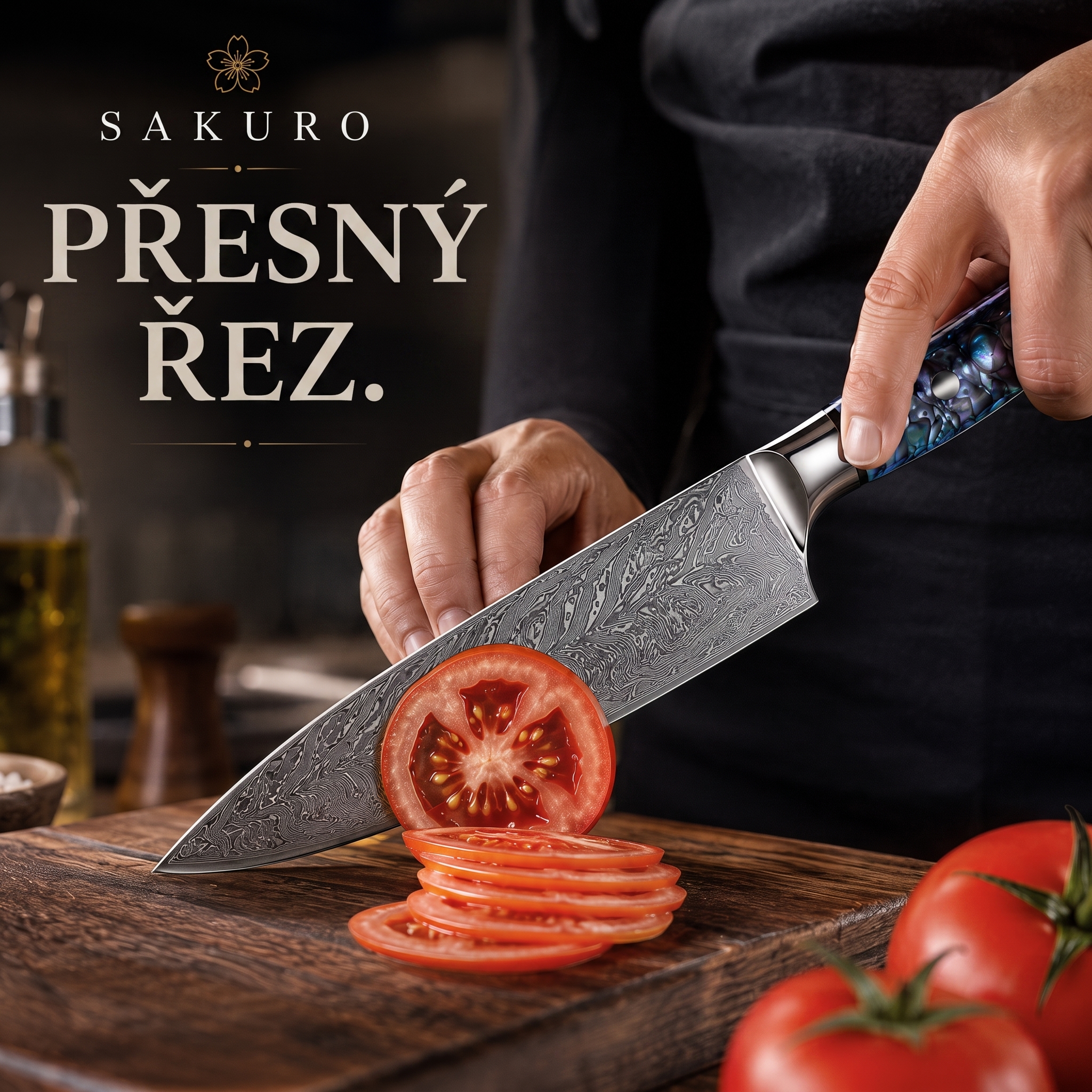 SAKURO AURORA™ – 67VRSTVOVÁ SADA DAMAŠKOVÝCH NOŽŮ
