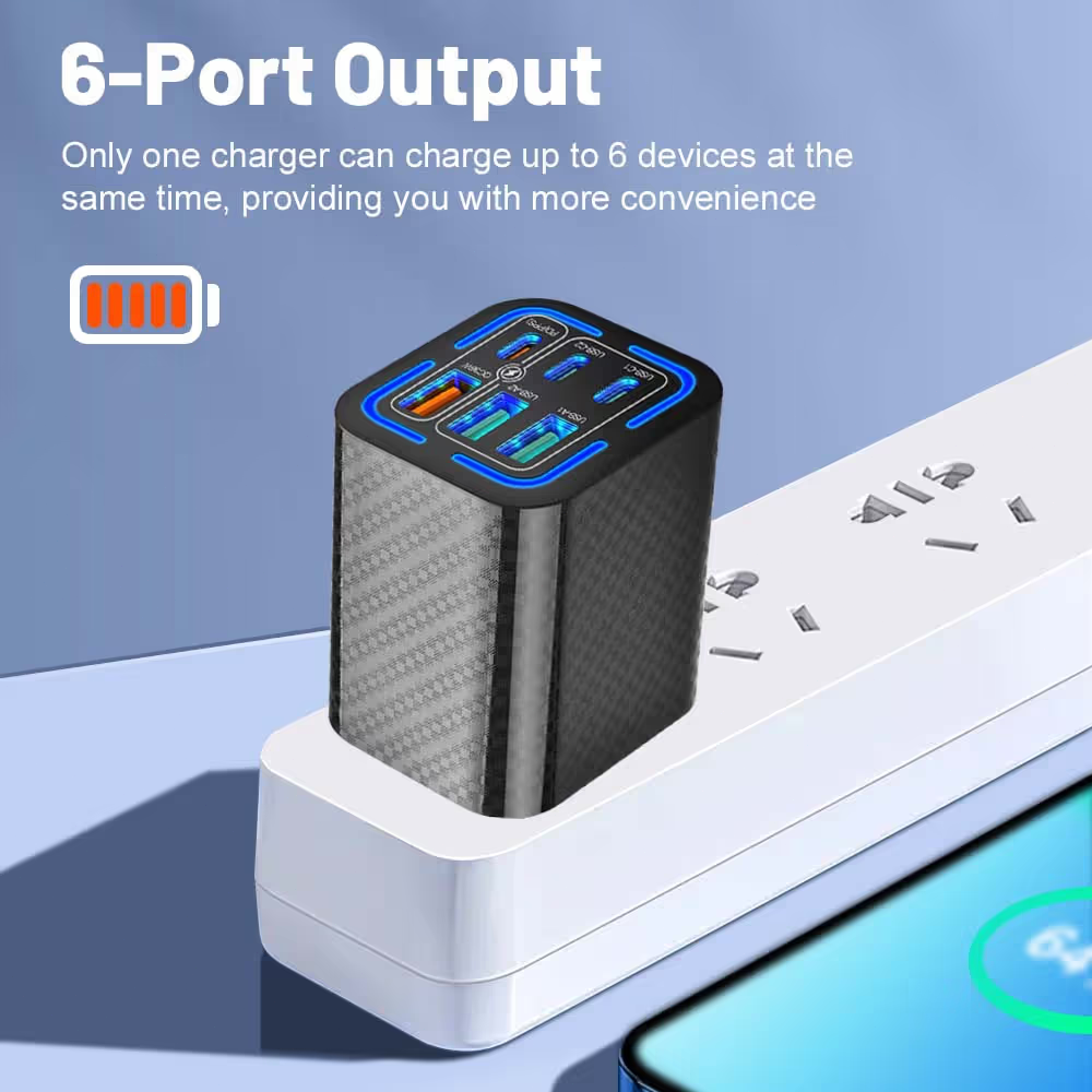🔥 Last Day 72% OFF - 🔋 50W Multi-Port Fast Charger with Smart Fast Charging