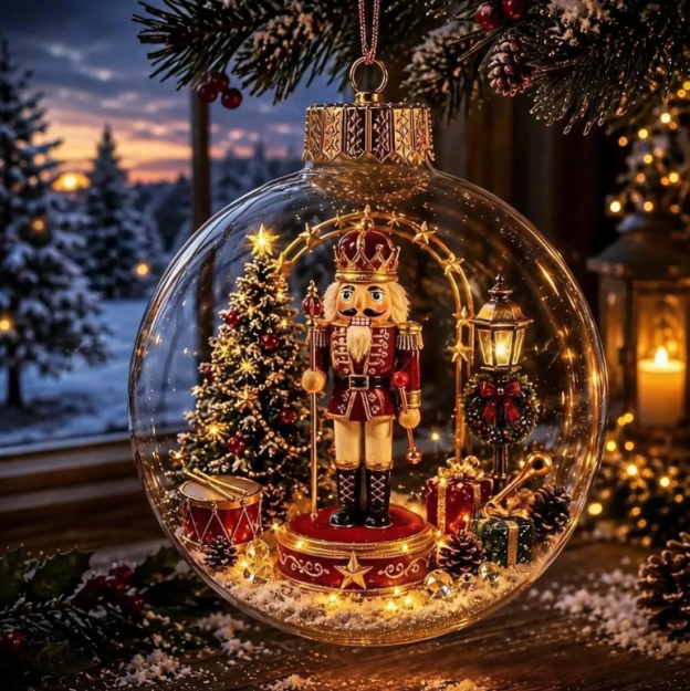 🔥Limited time 69% OFF -✨🎄Light-Up Christmas Diorama Ornament