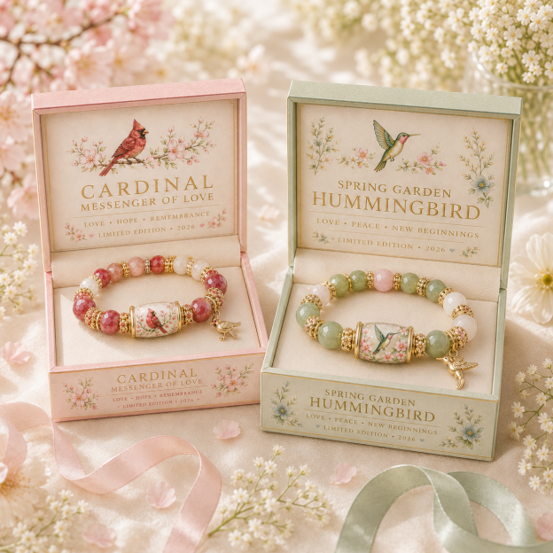 ❤️ Love, Remembrance & Cardinal Blessings 🕊️ | 2026 Limited Edition Bracelet