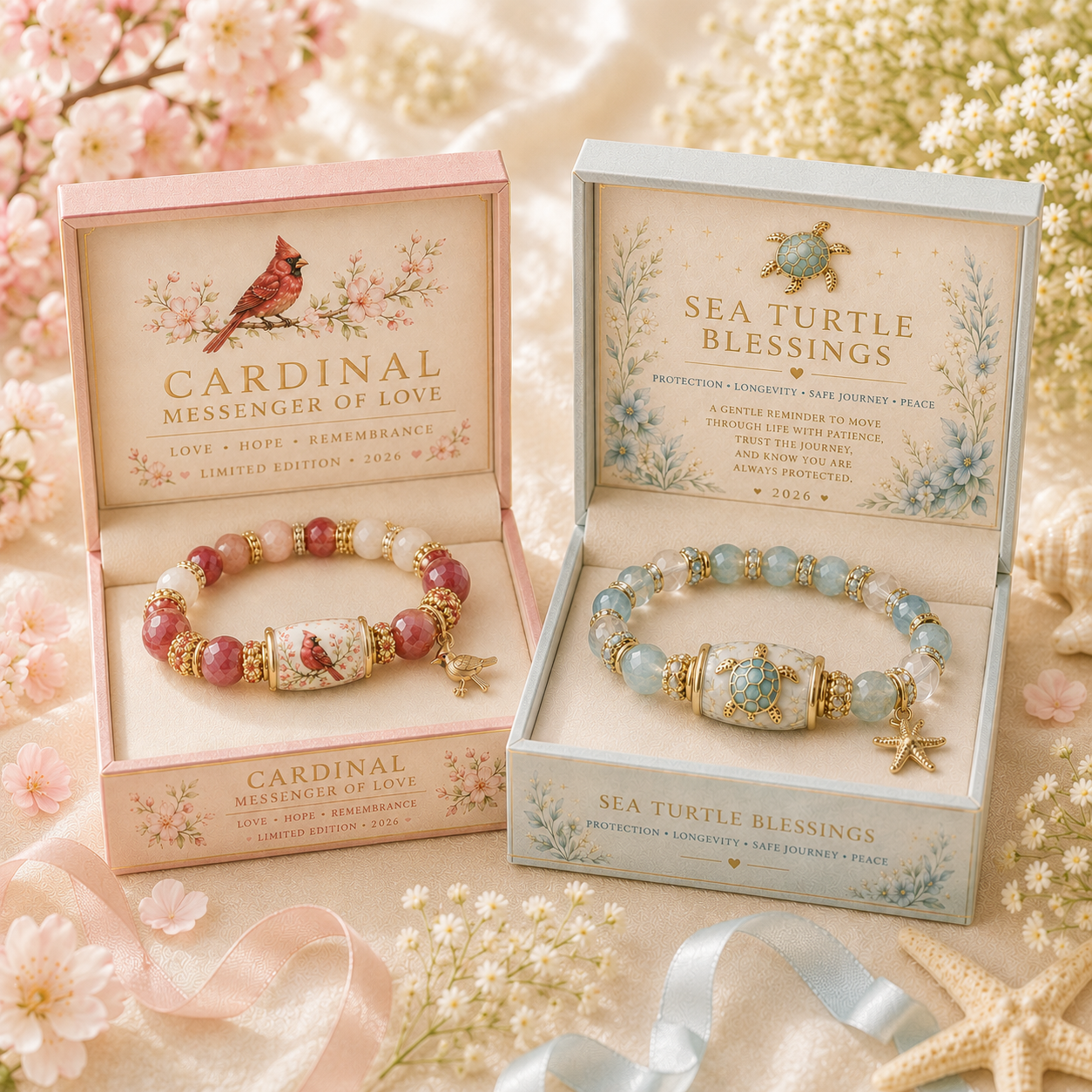 ❤️ Love, Remembrance & Cardinal Blessings 🕊️ | 2026 Limited Edition Bracelet