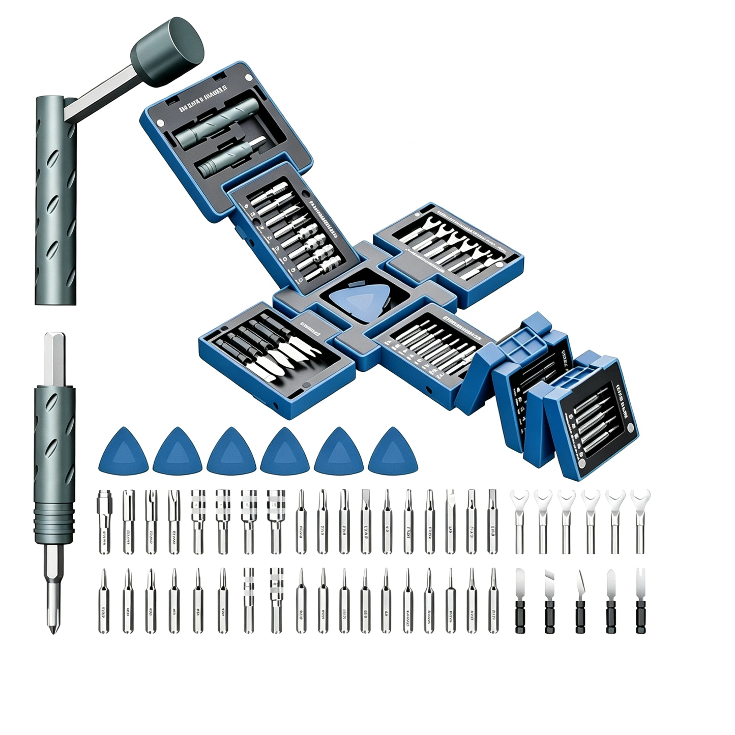 🔥49% Off Last Day⚡55-In-1 Magnetic Screwdriver Set