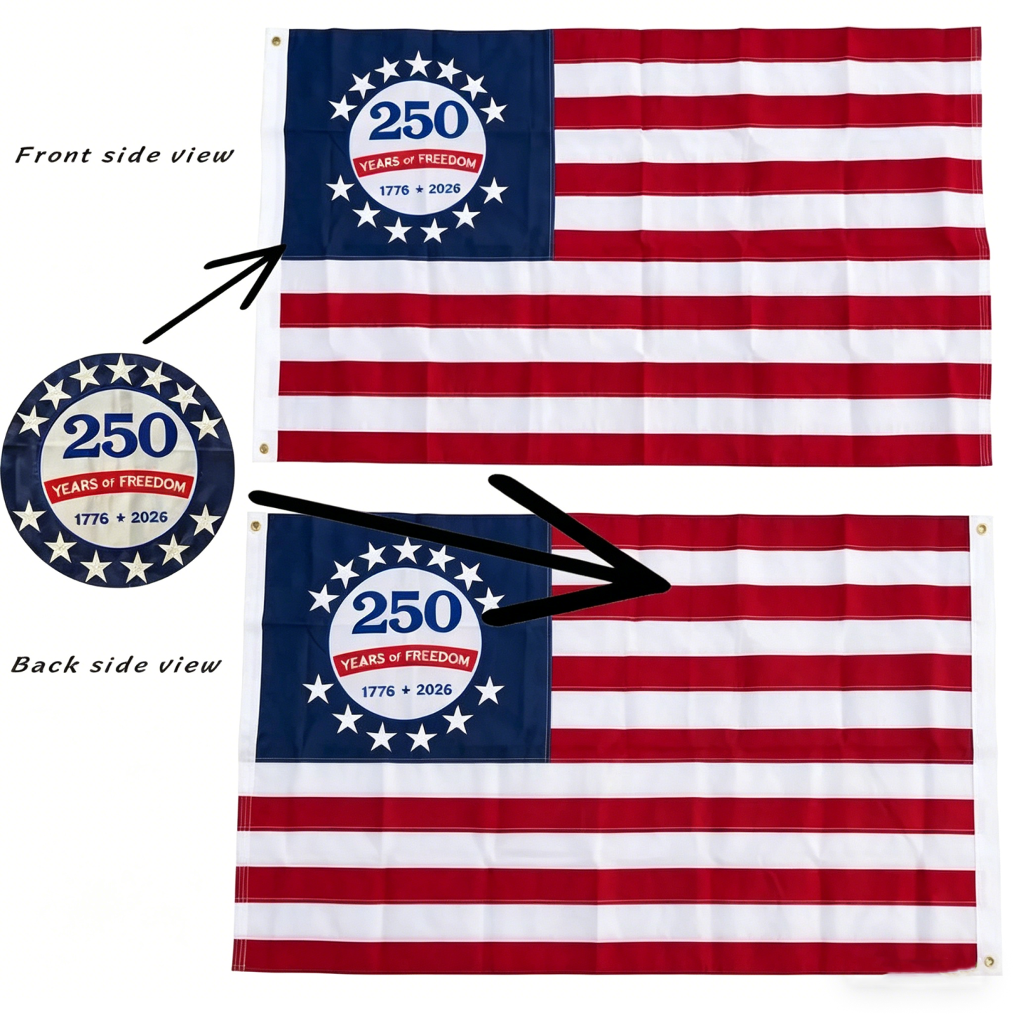 🔥Last Day 50% OFF ✨Limited Edition 250th Anniversary USA Flag (1776–2026)
