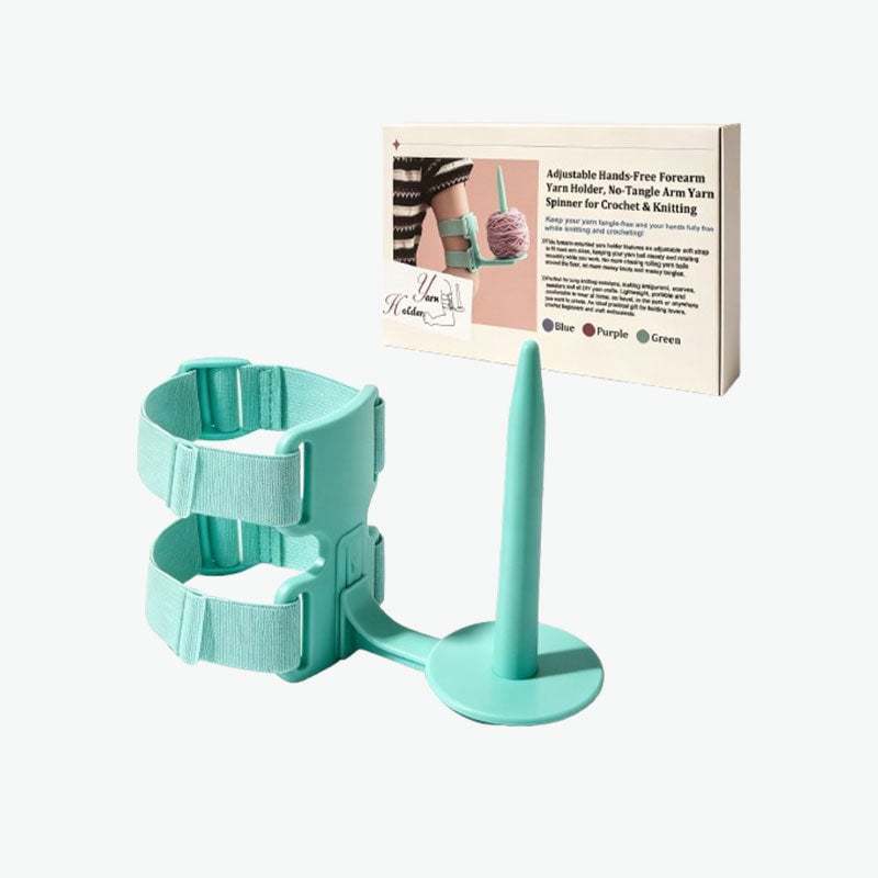 🧶 Portable Arm Yarn Holder for Knitting & Crochet
