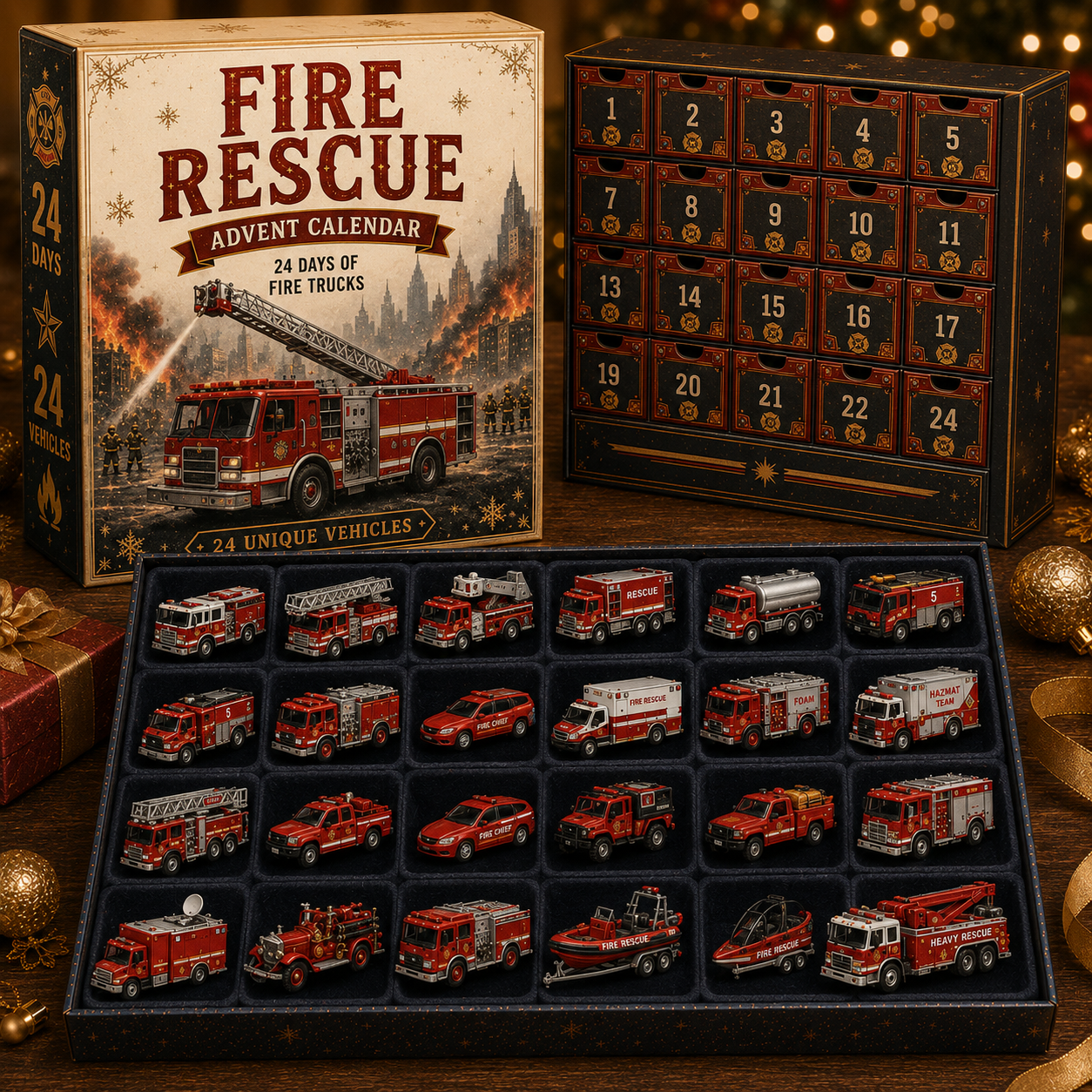 🔥HOT SALE 49% OFF - ✨Transportation Vehicles Advent Calendar 2026 - Vehicle Blind Boxes