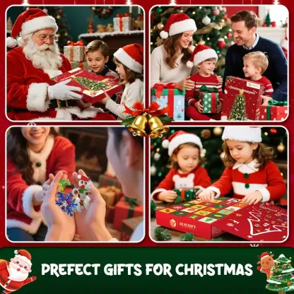 ⏳ Last Day 49% OFF – 🎄24-Day Christmas Surprise Countdown Calendar | Surprise Toys for a Fun Screen-Free Holiday Tradition 🎁✨
