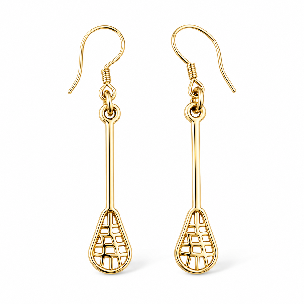 Lacrosse Stick Drop Earrings