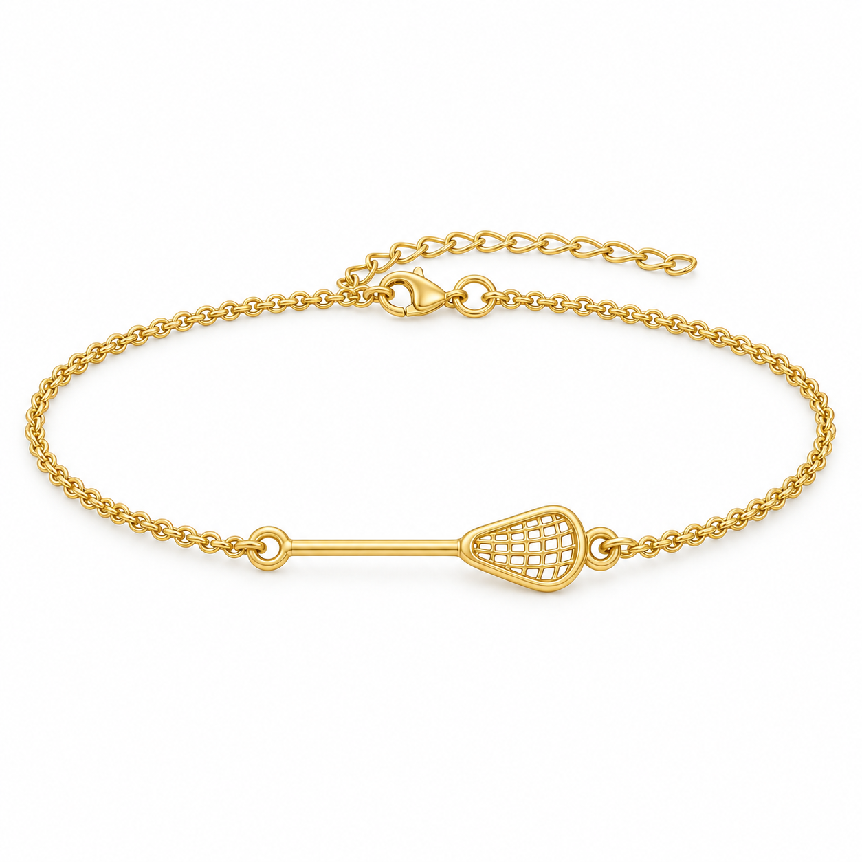 Lacrosse Stick Chain Bracelet