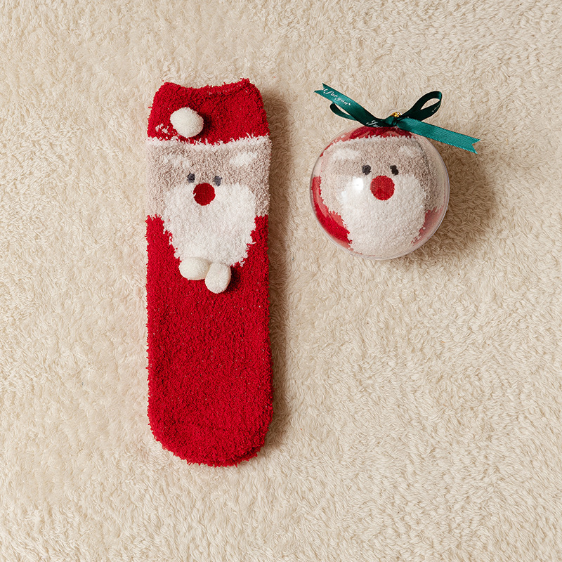 🎄Christmas Surprise Ornament Socks – Cozy Gift Hidden Inside