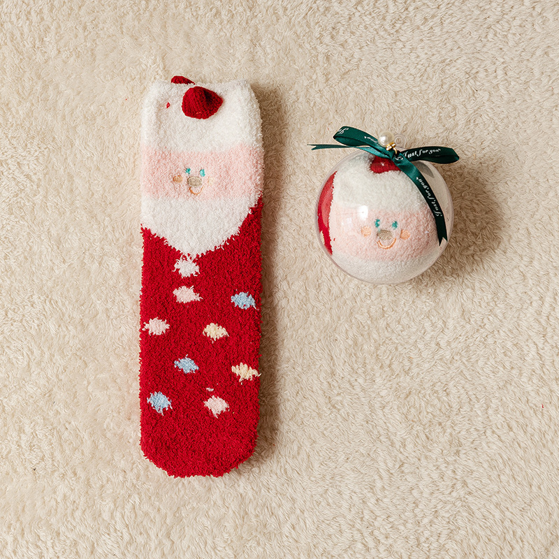 🎄Christmas Surprise Ornament Socks – Cozy Gift Hidden Inside