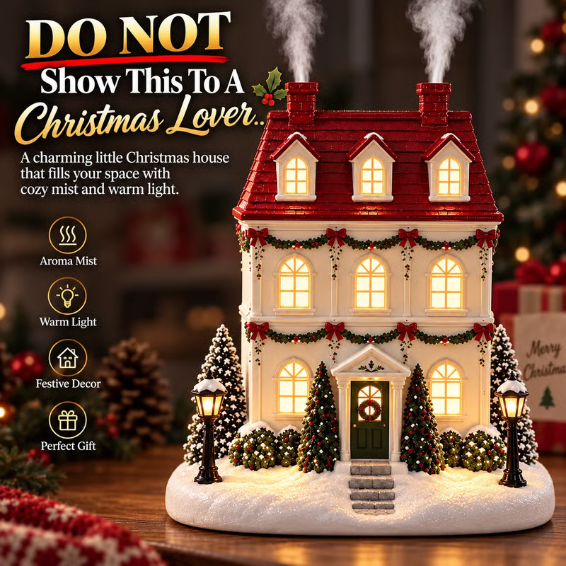 🎄Hot Sale 70%Off🔥 Christmas House Aroma Diffuser