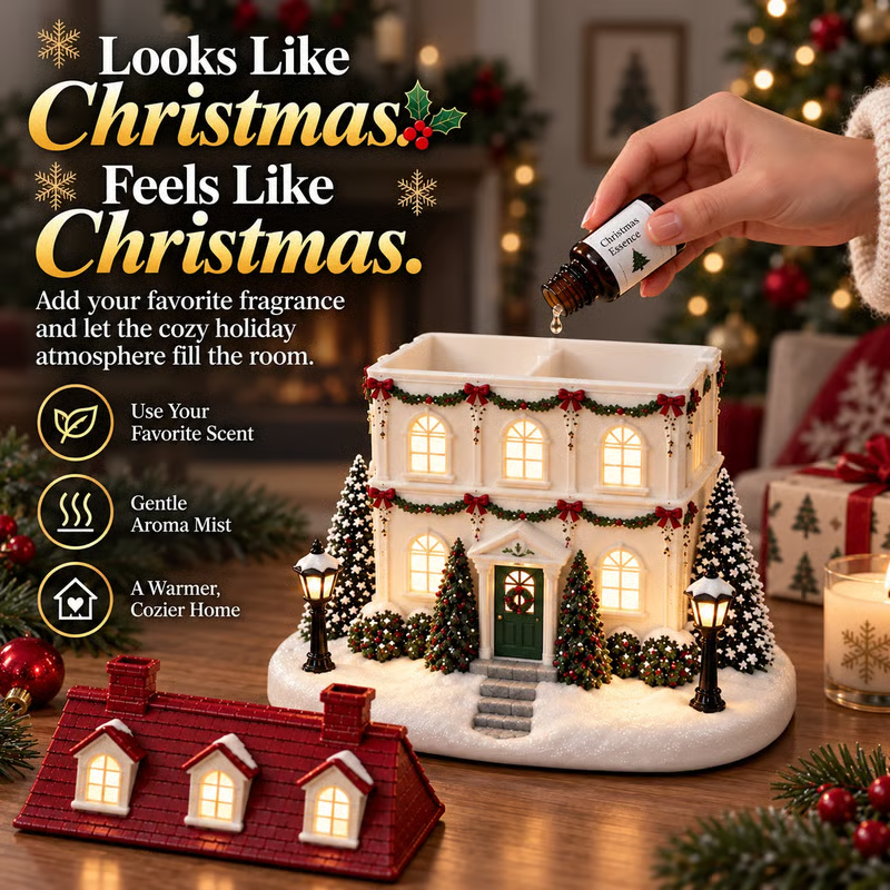 🎄Hot Sale 70%Off🔥 Christmas House Aroma Diffuser