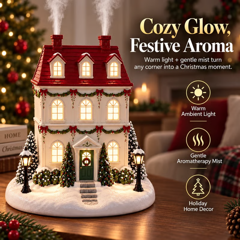 🎄Hot Sale 70%Off🔥 Christmas House Aroma Diffuser