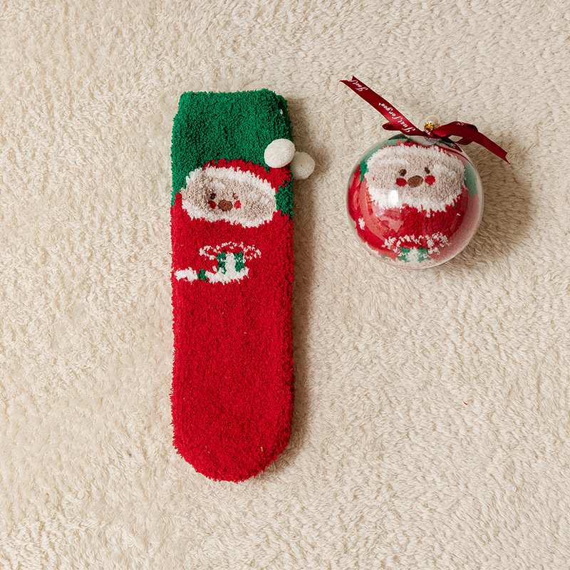 🎄Christmas Surprise Ornament Socks – Cozy Gift Hidden Inside