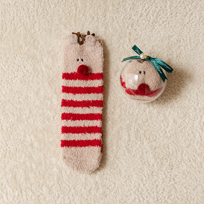 🎄Christmas Surprise Ornament Socks – Cozy Gift Hidden Inside