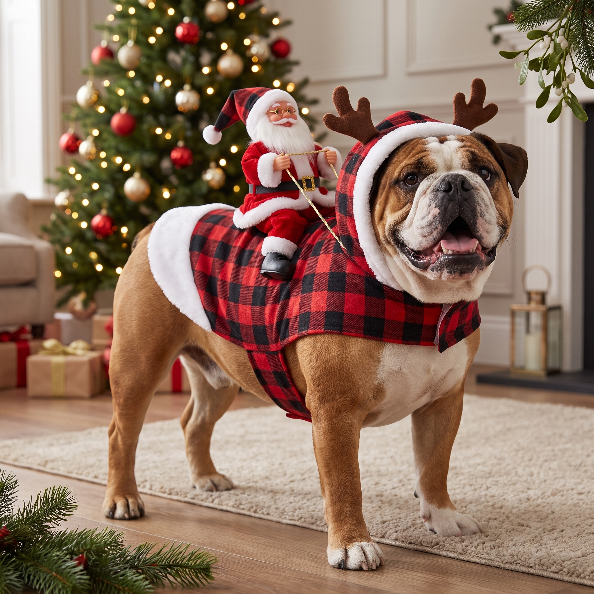 Santa Dog Costume