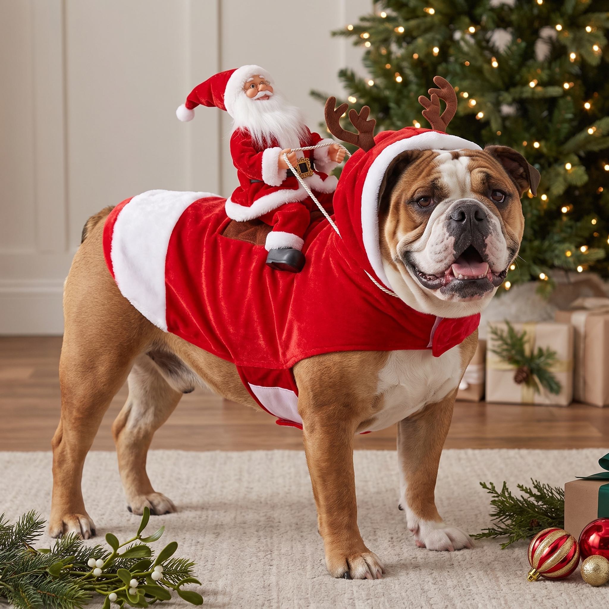 Santa Dog Costume
