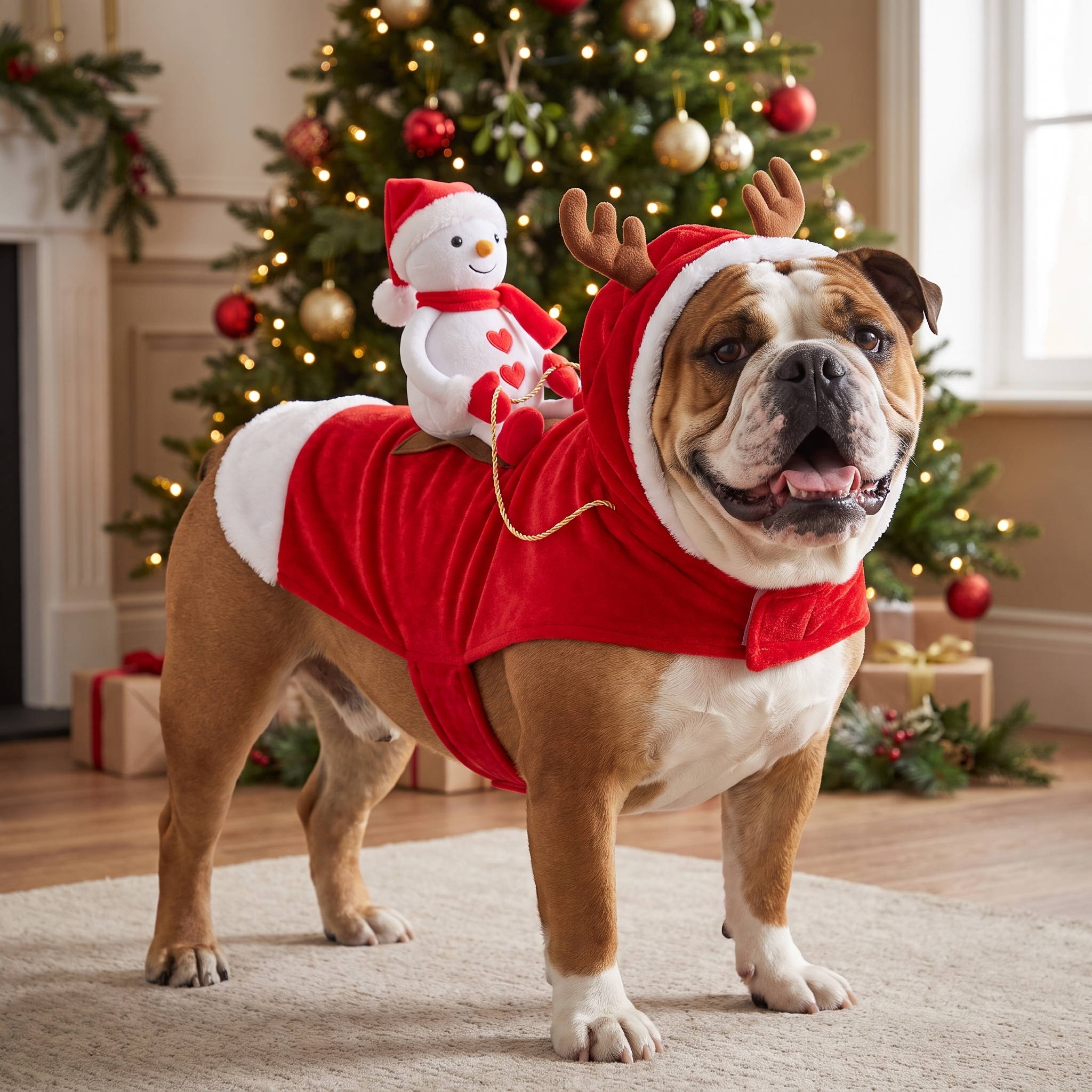 Santa Dog Costume