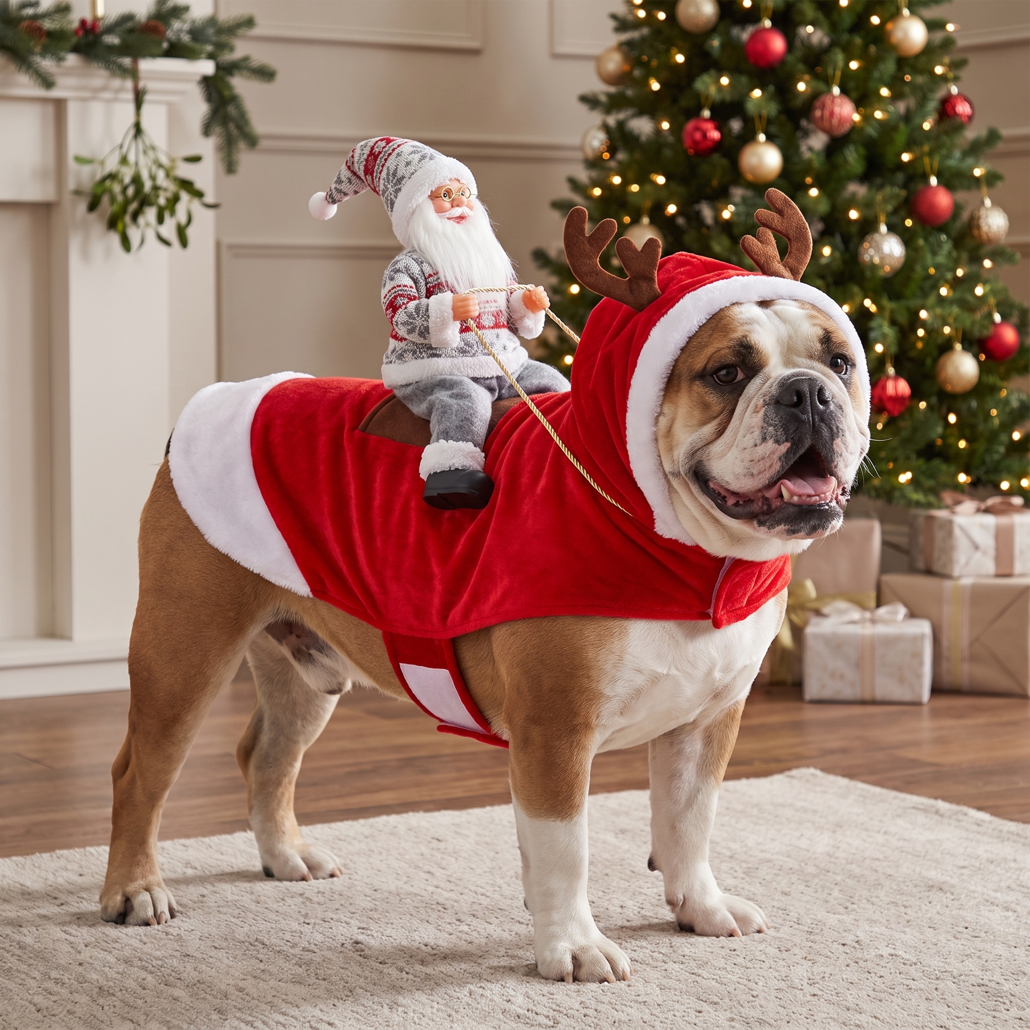 Santa Dog Costume