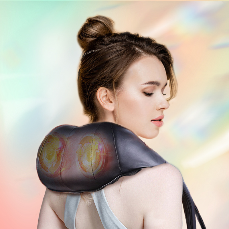 Shiatsu nack- och axelmassageapparat