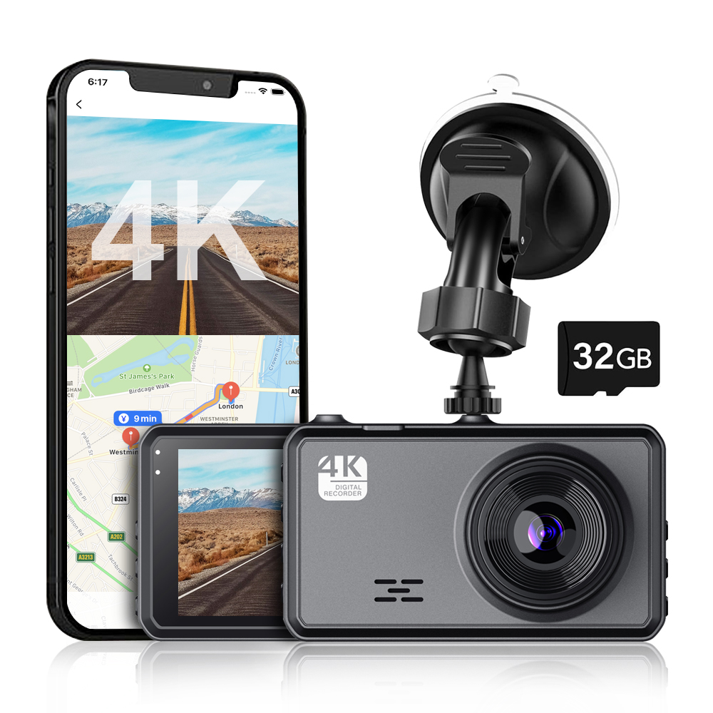 4K Full HD Smart Dash Cam 