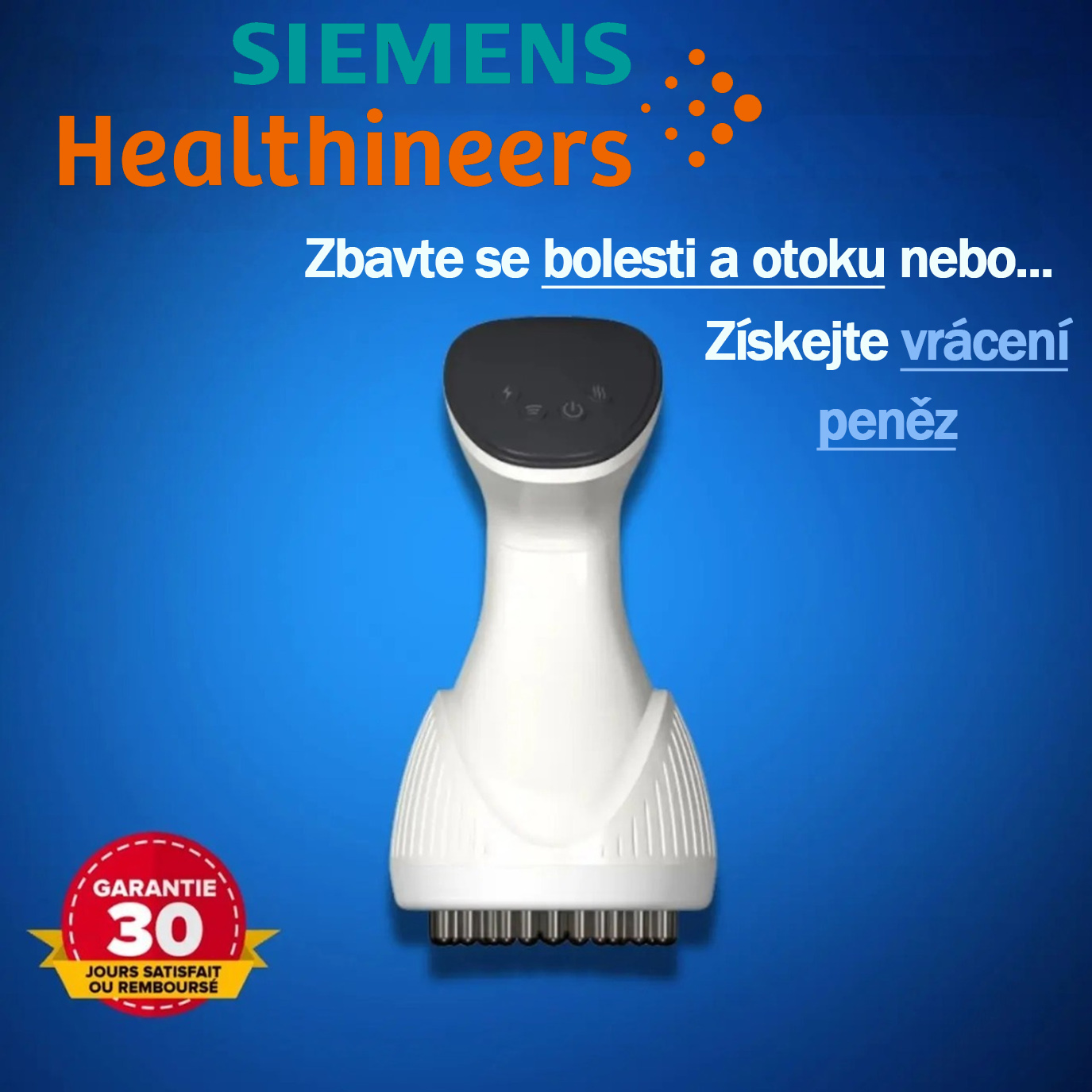 Siemens Healthineers🩺OrthoMasseur terapie 4 v 1🧪Úleva od bolesti🥼domácí léčba
