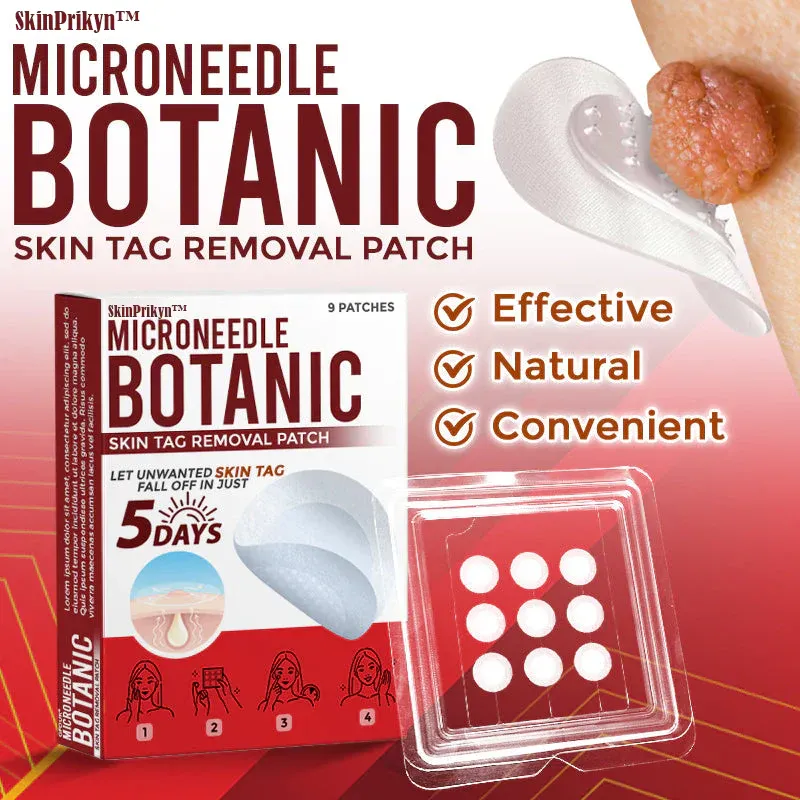 🌈SkinPrikyn™ MicroNeedle Botanic náplast na odstranění kožních výrůstků 🇺🇸 Vyrobeno v USA