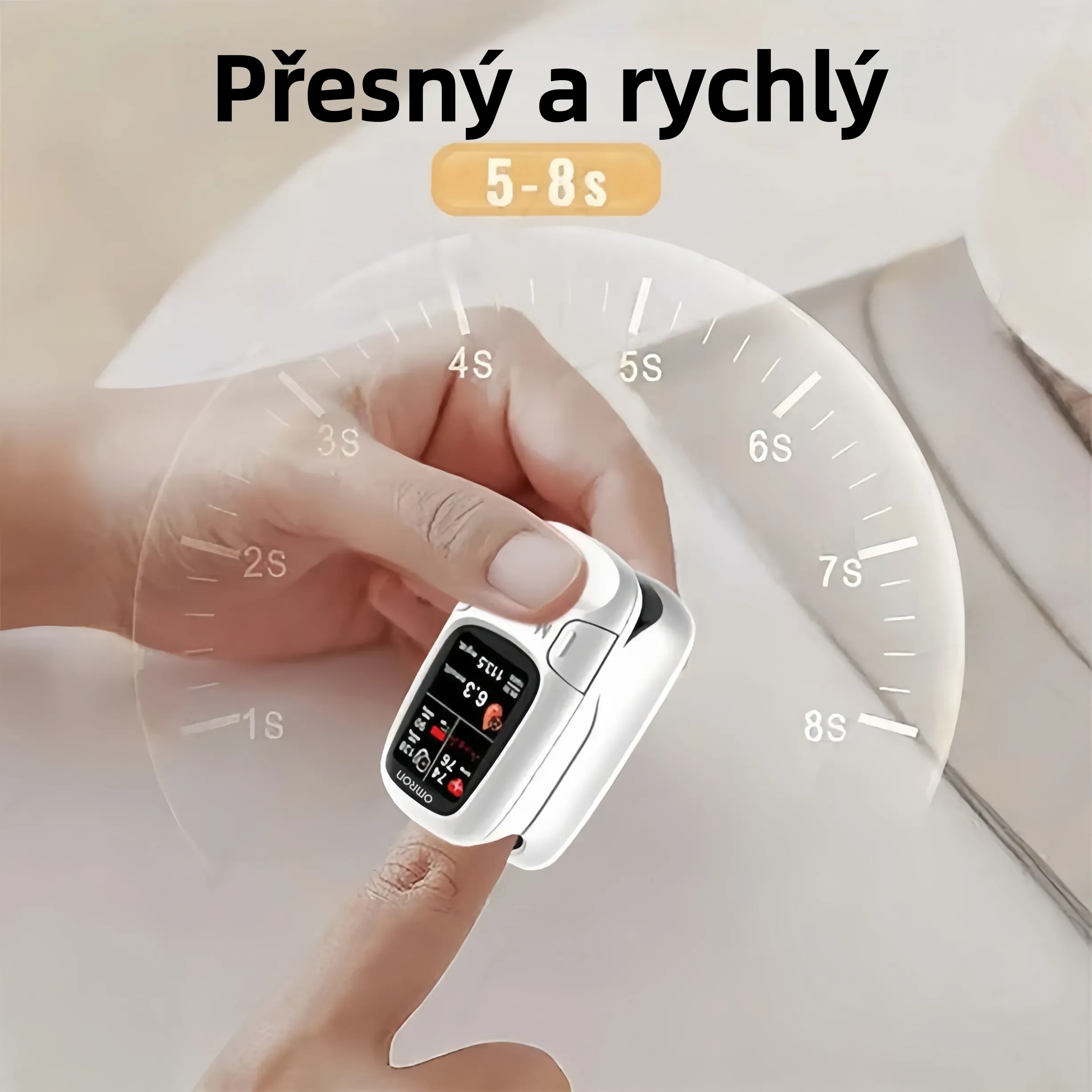 Omron™ představuje nově uvedený neinvazivní chytrý glukometr pro měření hladiny glukózy v krvi 🔥Vyrobeno v USA🔥