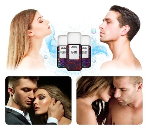 Hommelure Feromone Solid Perfume Set 3Pcs, přenosný parfém s dlouhou výdrží Unisex