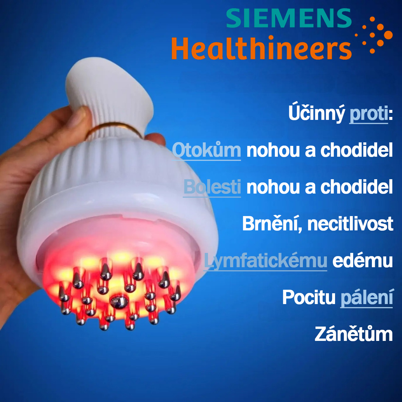 Siemens Healthineers🩺OrthoMasseur terapie 4 v 1🧪Úleva od bolesti🥼domácí léčba