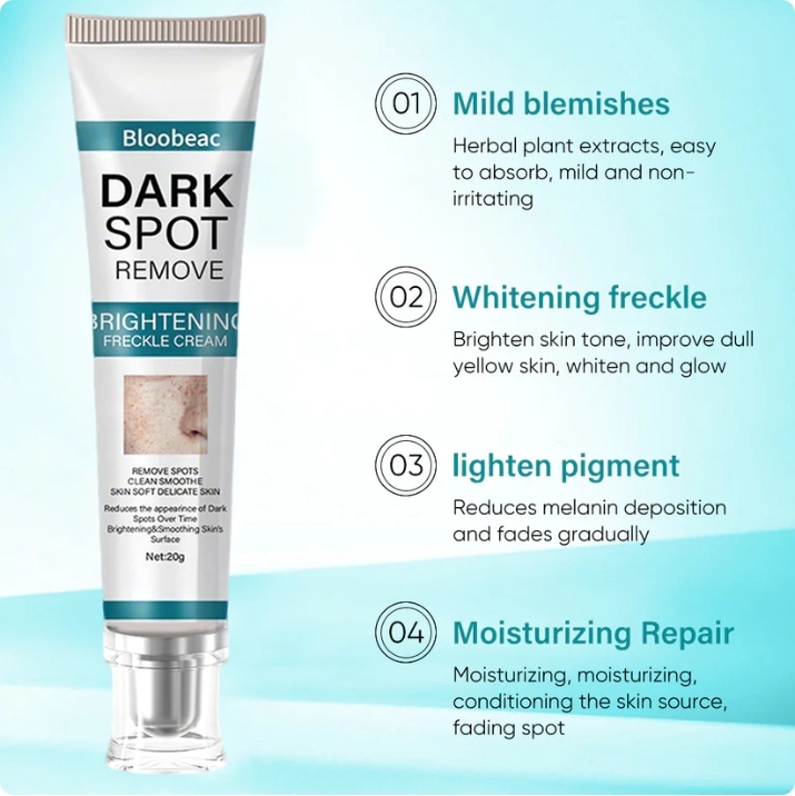 [Oficiální obchod] Bloobeac® Blemish Removing BeautyCream - Zesvětluje tmavé skvrny, pihy a vrásky | Péče proti stárnutí, sjednocující tón pleti