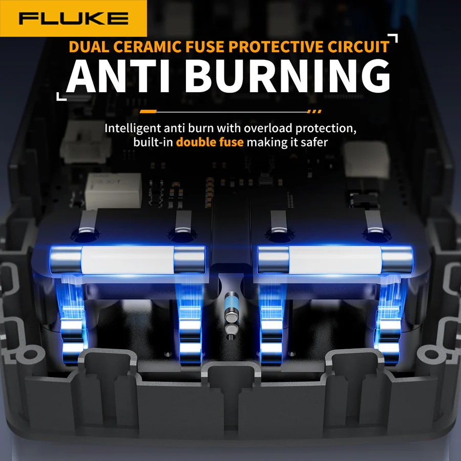 Fluke® 2C53T 50MHz 250MS/S Ruční 3v1 osciloskopový multimetr generátor signálu