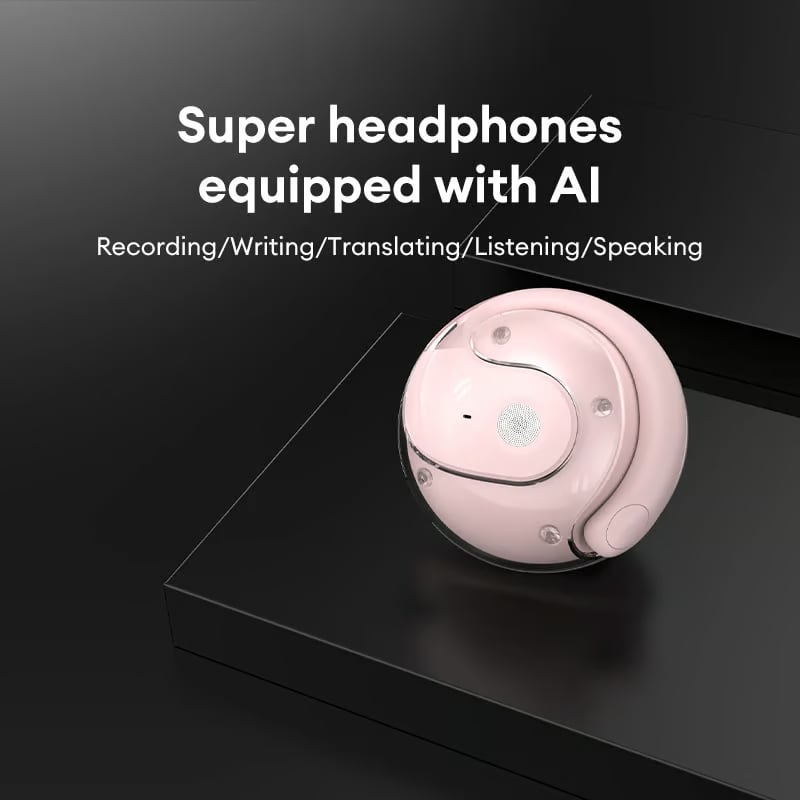 🏆POSLEDNÍ VÝPRODEJ 60% SLEVA⏰Bezdrátová Bluetooth sluchátka s překladačem AI Translation T26 Pro