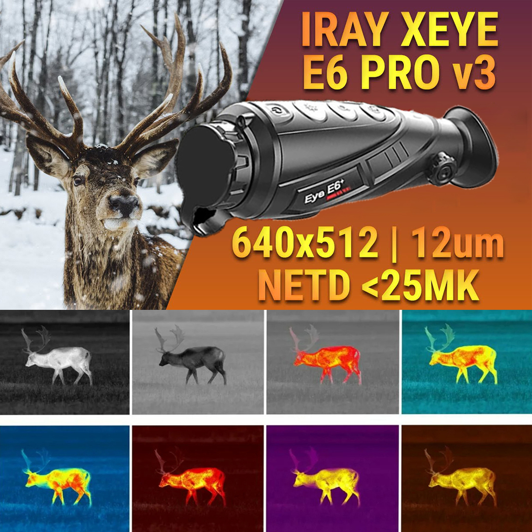 InfiRay Eye II E6 Plus Series V3.0 termovizní monokulární dalekohled