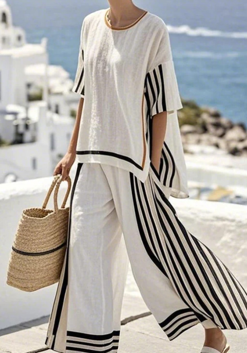 Summer loose casual versatile V-neck ruffle sleeve shirt