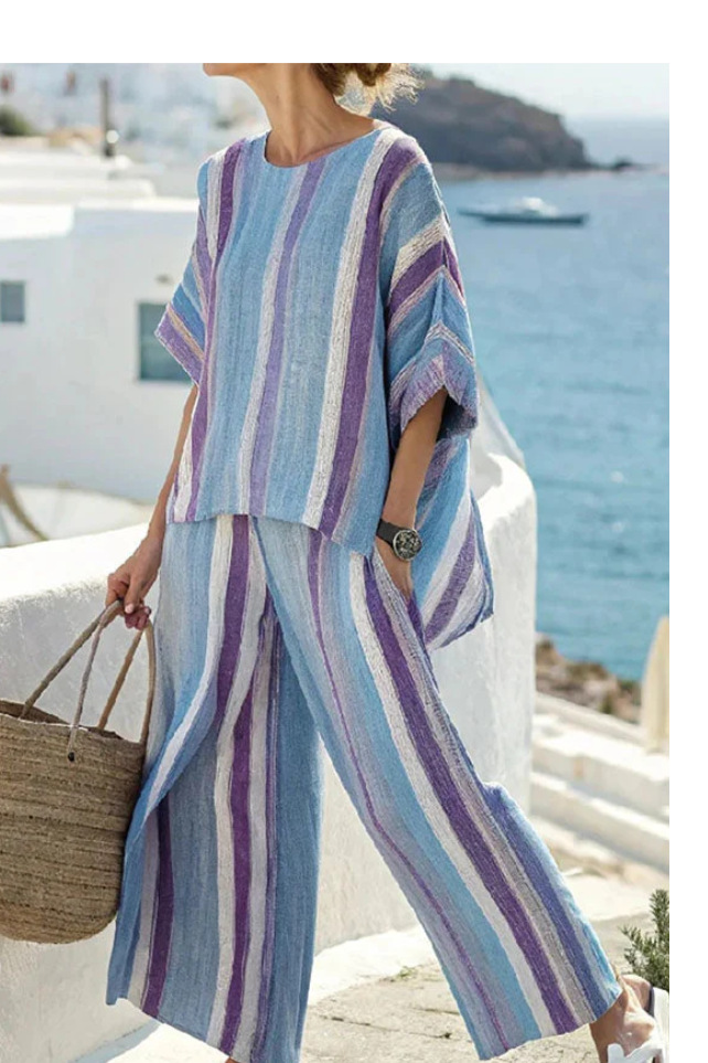 Summer loose casual versatile V-neck ruffle sleeve shirt