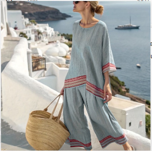 Summer loose casual versatile V-neck ruffle sleeve shirt
